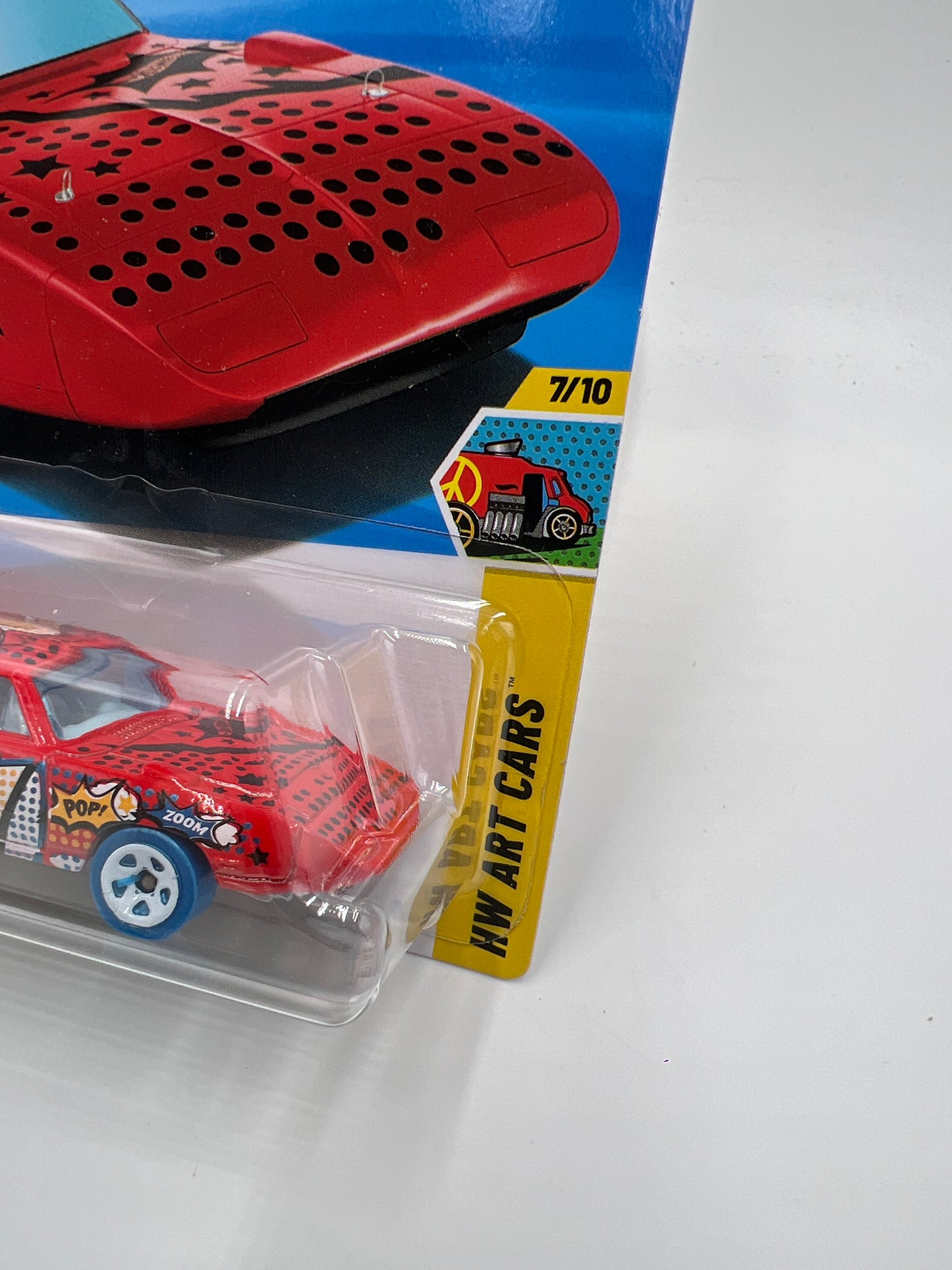 2025 Hot Wheels Art Cars #87 70 Plymouth Superbird Red 58E