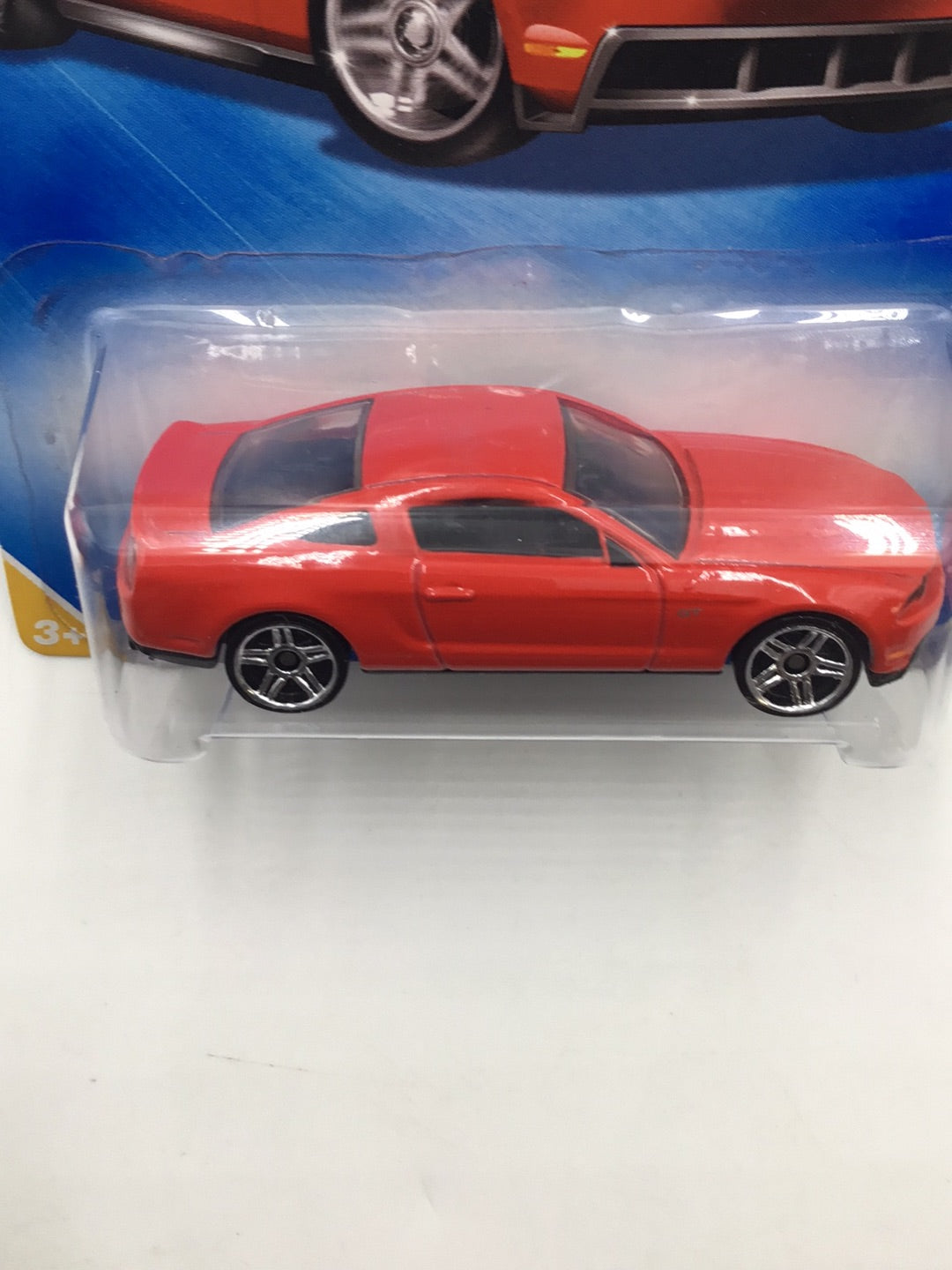 2009 Hot Wheels #41 2010 Ford Mustang GT Red KK6