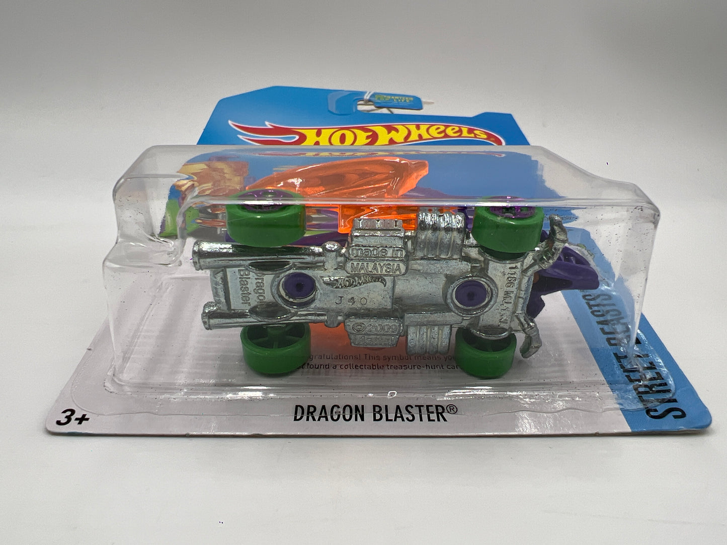 2017 Hot Wheels Street Beasts Treasure Hunt Dragon Blaster 274A