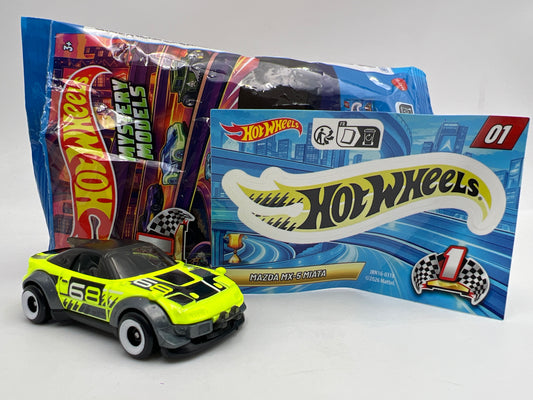 2027 Hot Wheels Mystery Models Series 1 #1 CHASE Mazda MX-5 Miata Neon