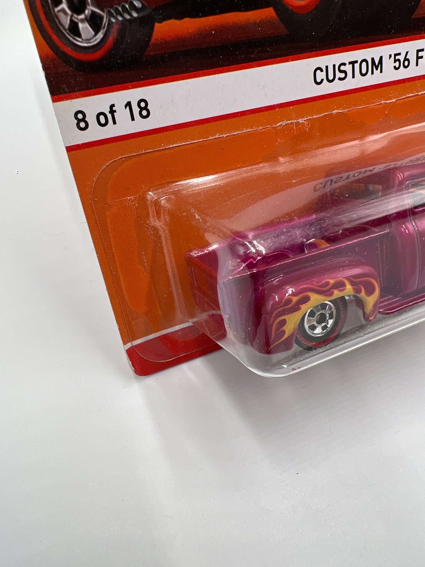 Hot Wheels Heritage Redline #8 Custom 56 Ford Truck Magenta 160L