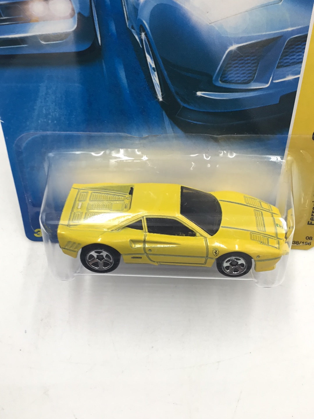 2008 Hot wheels #38 GTO Ferrari yellow PP5