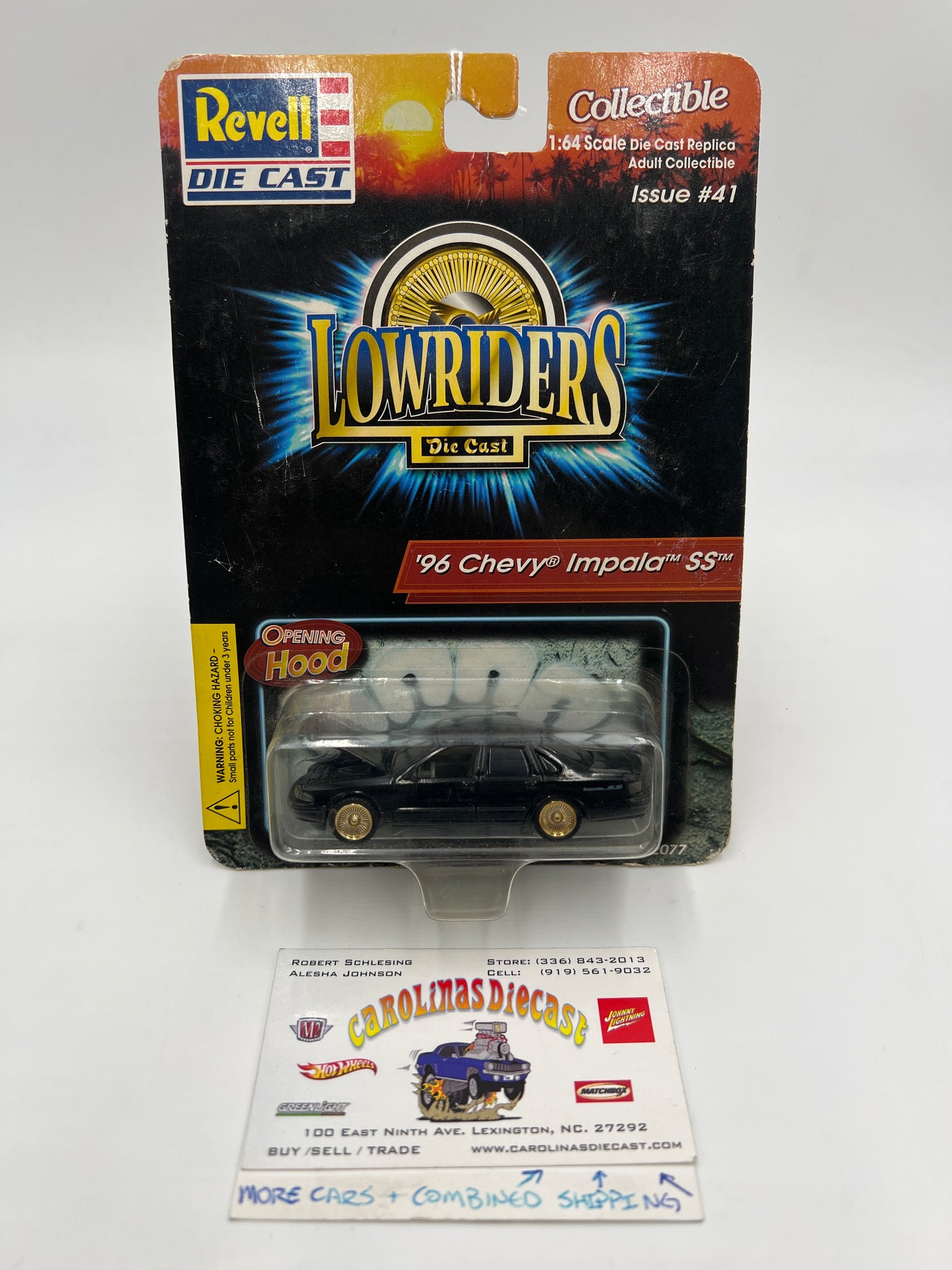 Revell Lowriders #41 1996 Chevy Impala SS Black