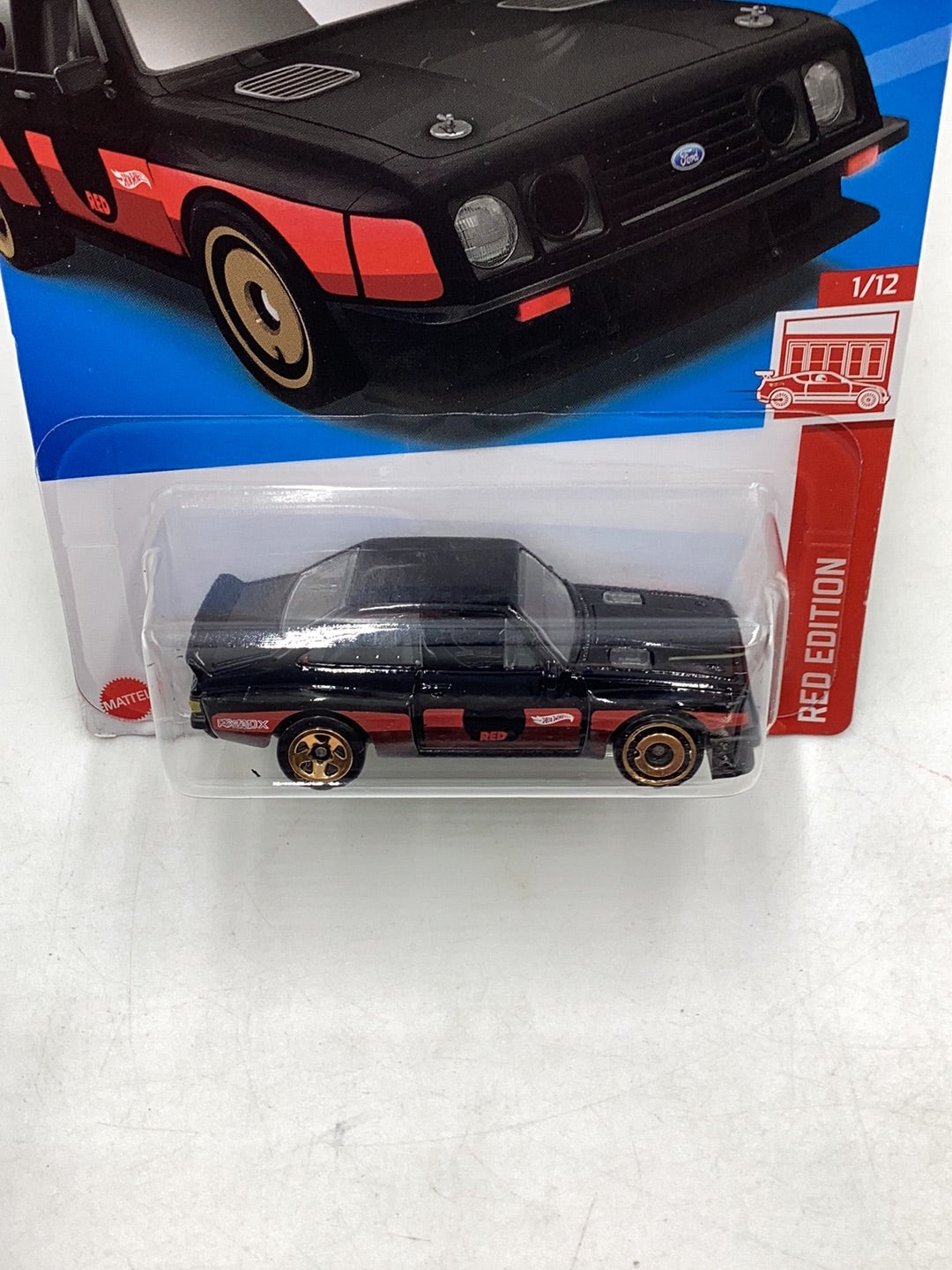 Hot wheels Red edition #4 Ford Escort RS2000 150E