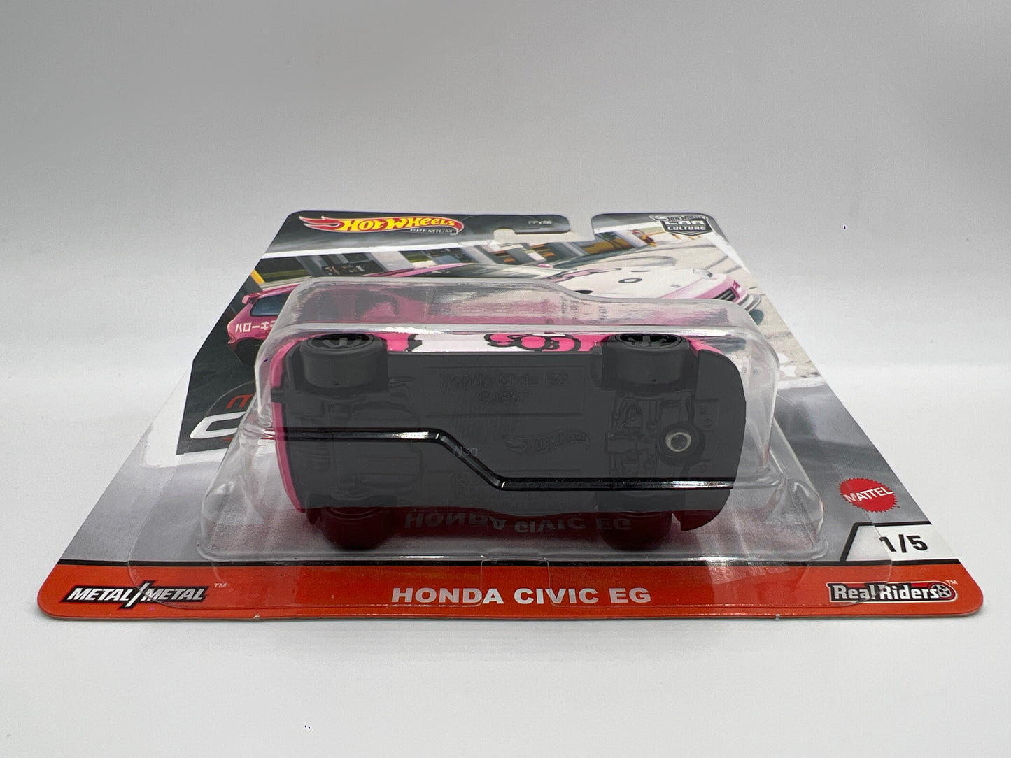 Hot Wheels Premium Modern Classics #1 Honda Civic EG Hello Kitty W/Protector