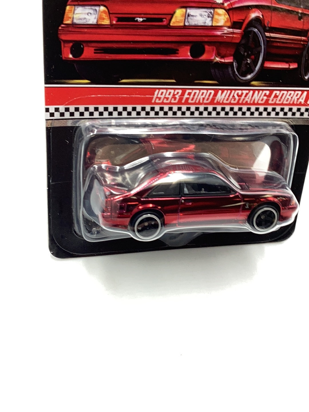 Hot wheels redline club 1993 Ford Mustang Cobra R with protector