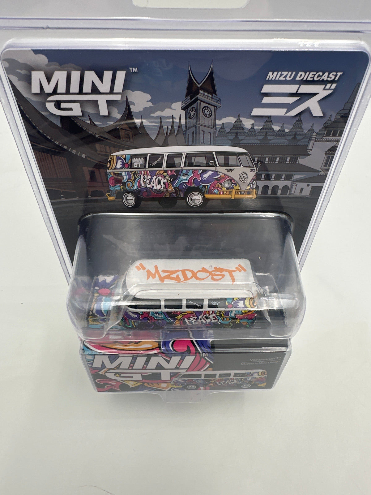 Mini GT #1191 Mizu Diecast Volkswagen T1 CHASE