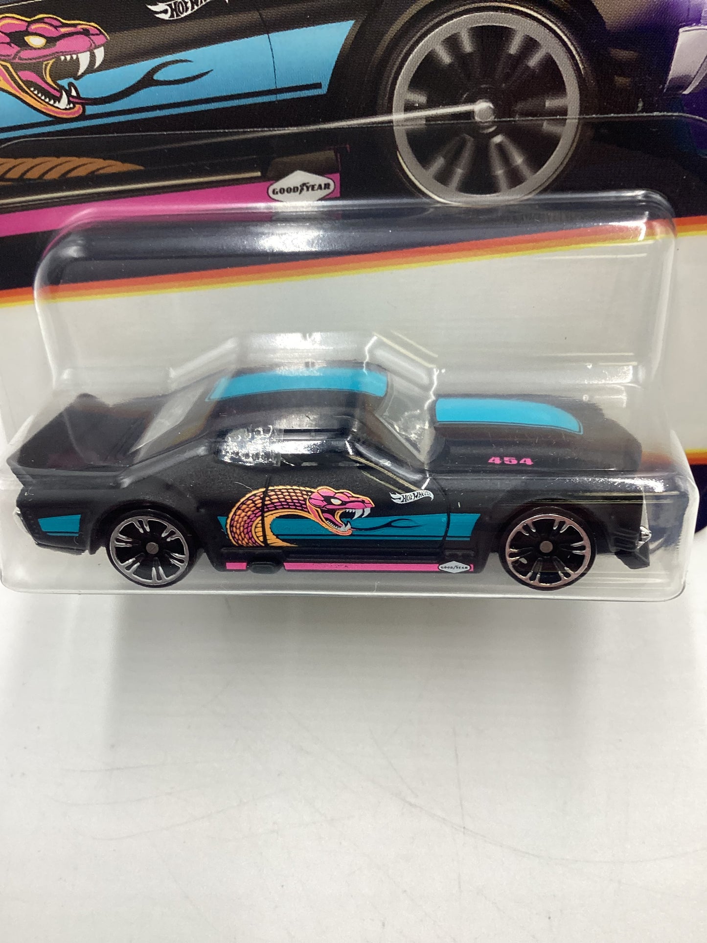 2025 Hot Wheels Neon Speeders #6 70 Chevy Chevelle Black