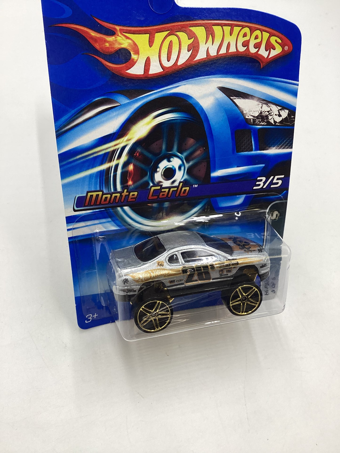 2006 Hot Wheels #103 Hi Rakers Monte Carlo Silver 18E