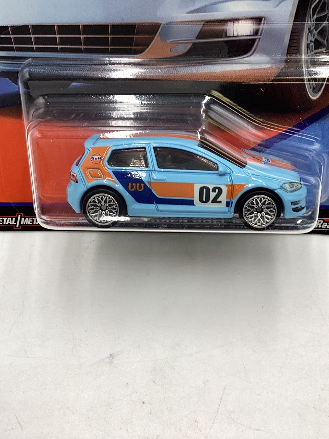 HOT WHEELS GULF Volkswagen Golf MK7 4/5 with protector