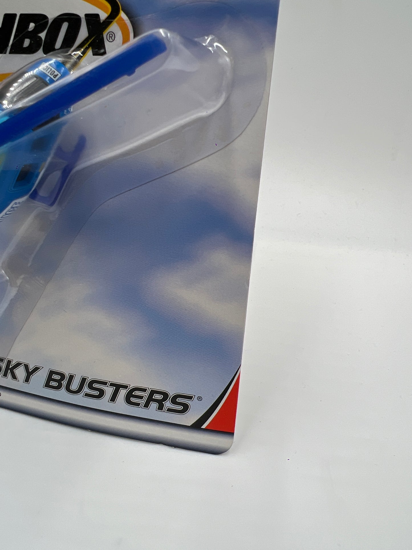 Matchbox Sky Busters Bell Jet Ranger Helicopter Police Blue