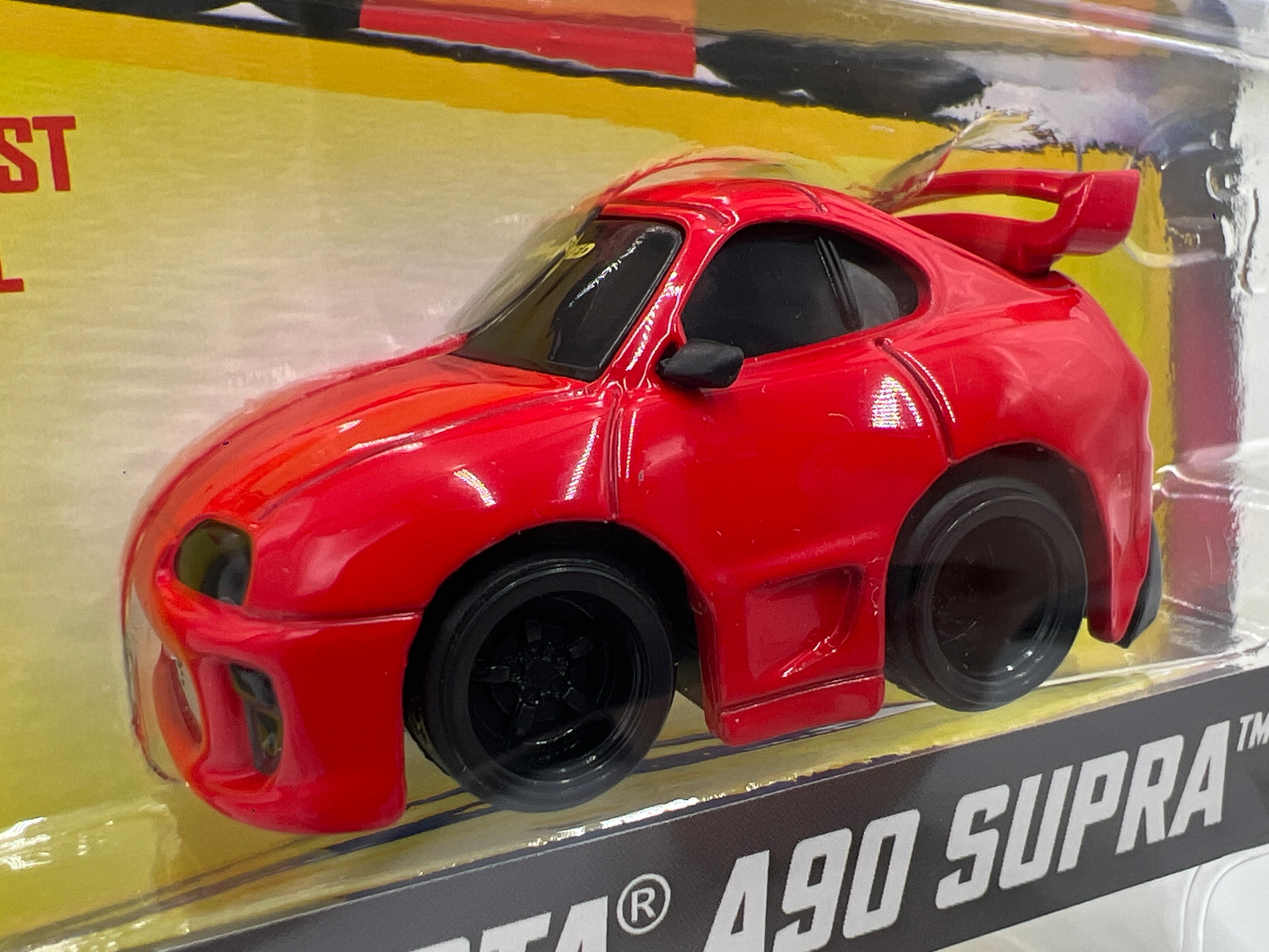 2025 MGA Car Tuned JDM Series 3 #7 93 Toyota A90 Supra Red 182G