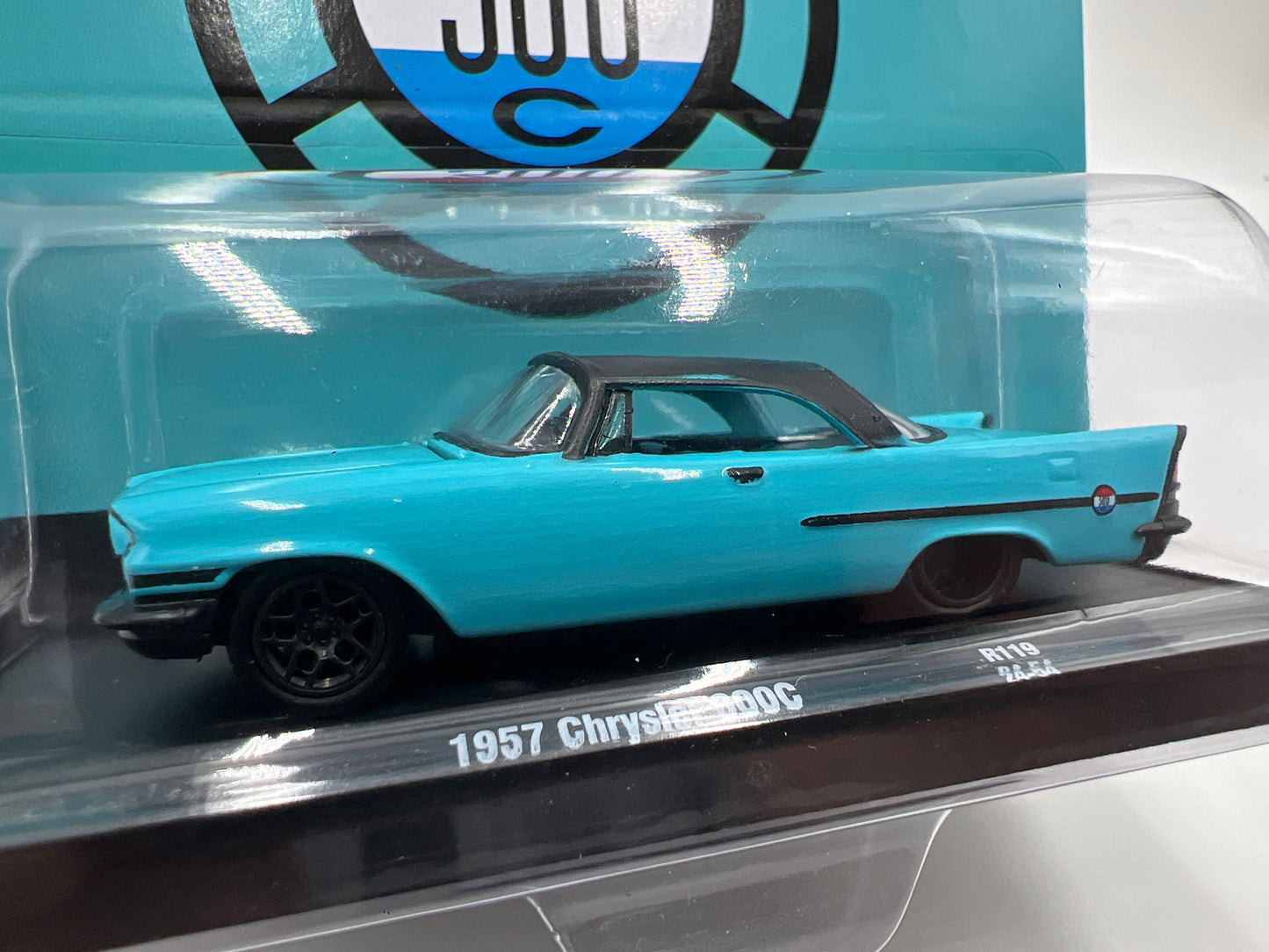 M2 Machines Auto-Drivers 1957 Chrysler 300C Blue R119 192C