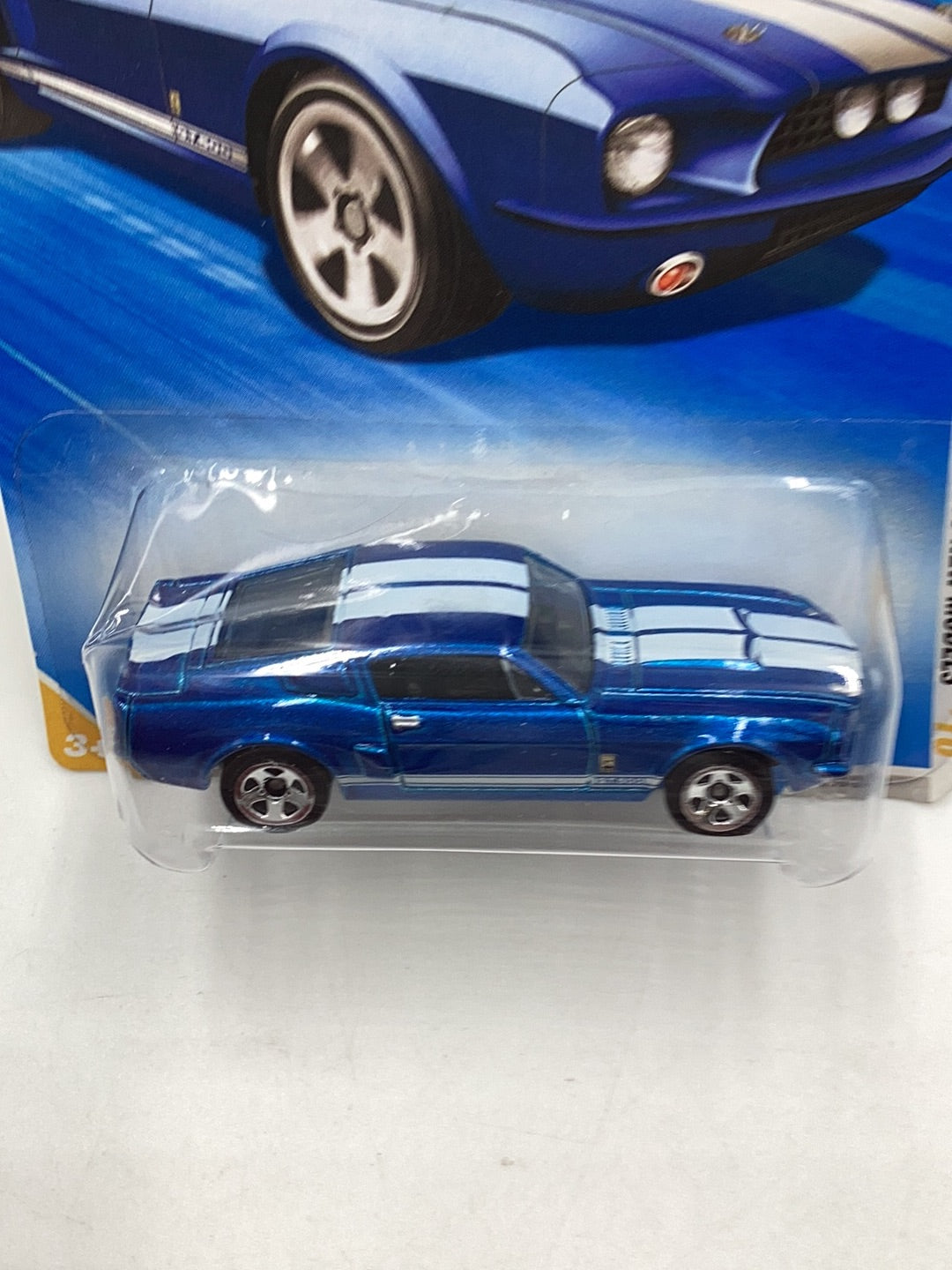 2010 Hot Wheels new models #1 67 Shelby GT 500 blue 27F