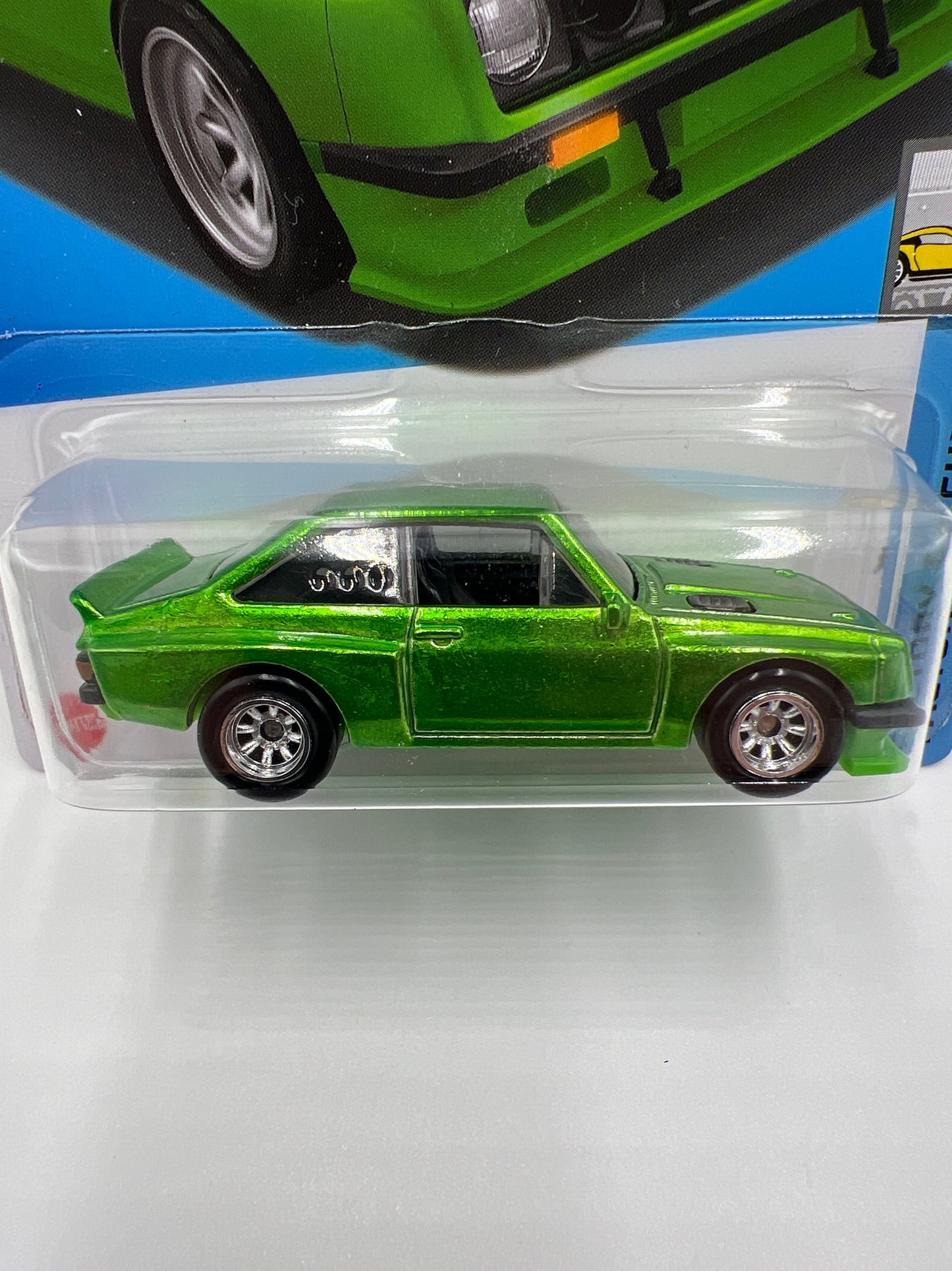 2024 Hot Wheels Super Treasure Hunt Ford Escort RS2000 Green W/Protector