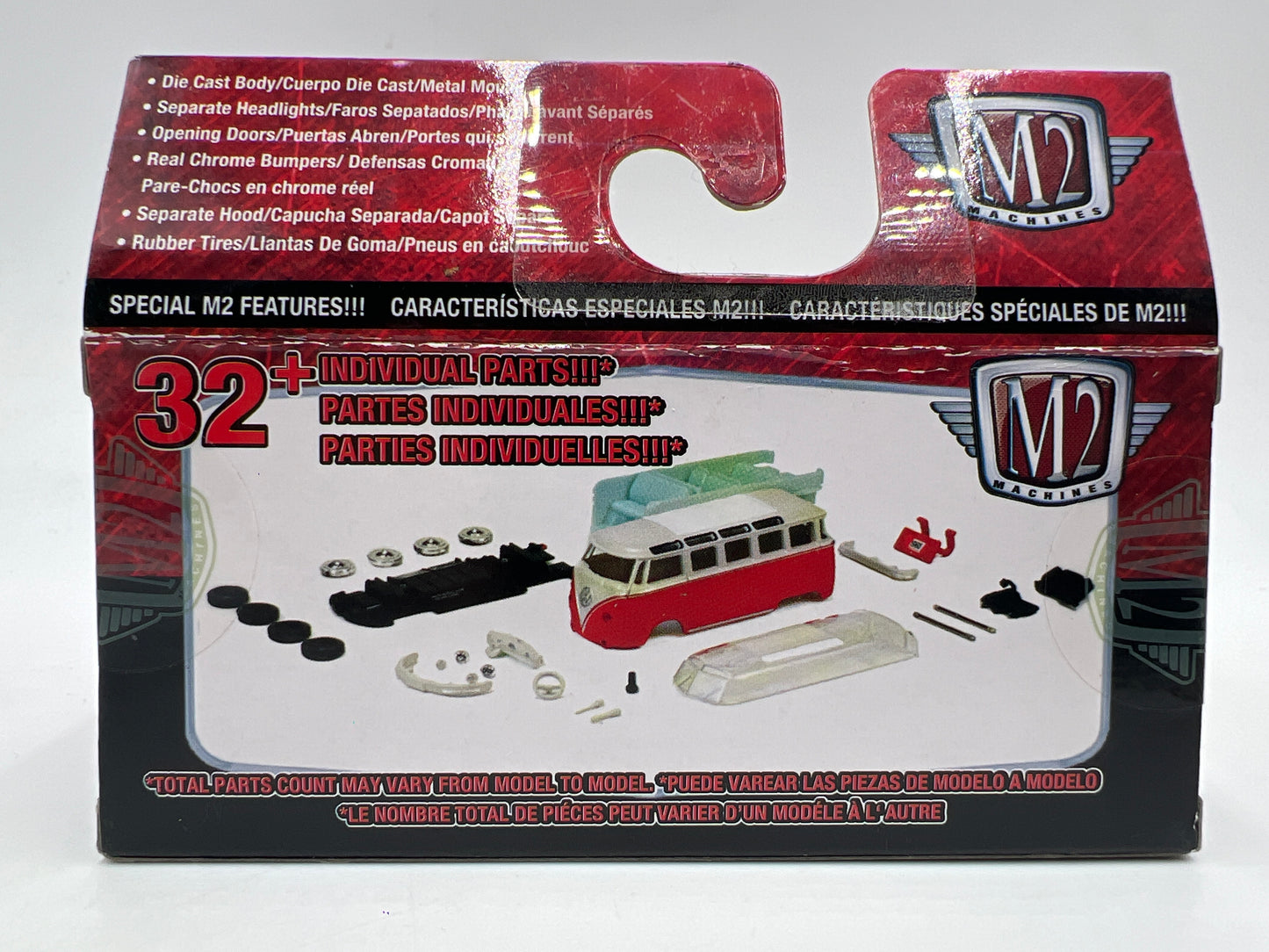 M2 Machines MiJo Exclusives 1/1600 1967 VW Beetle Deluxe USA Model Pink MJS03