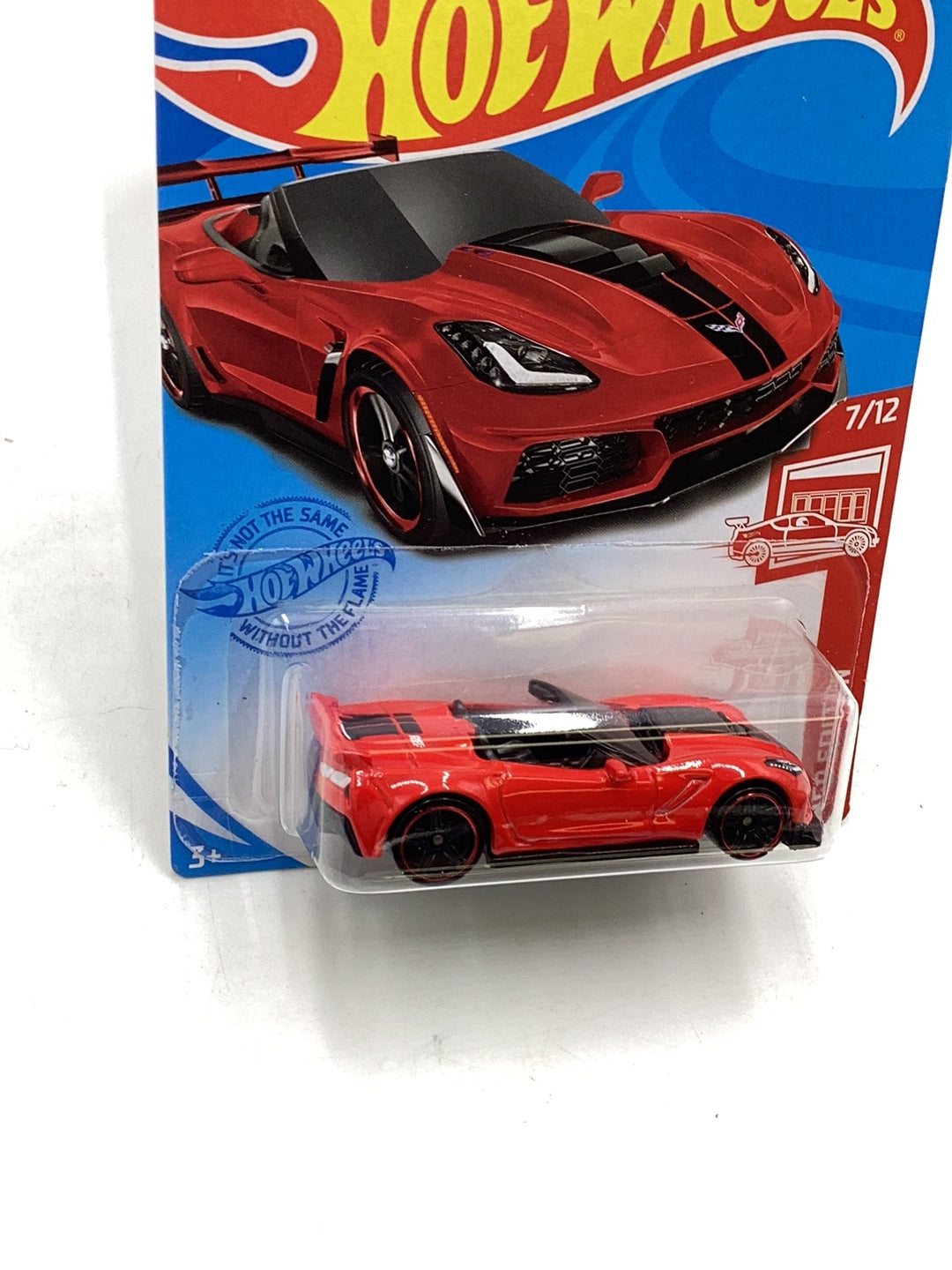 2021 Hot wheels Red edition #134 19 Corvette ZR1 Convertible 153E