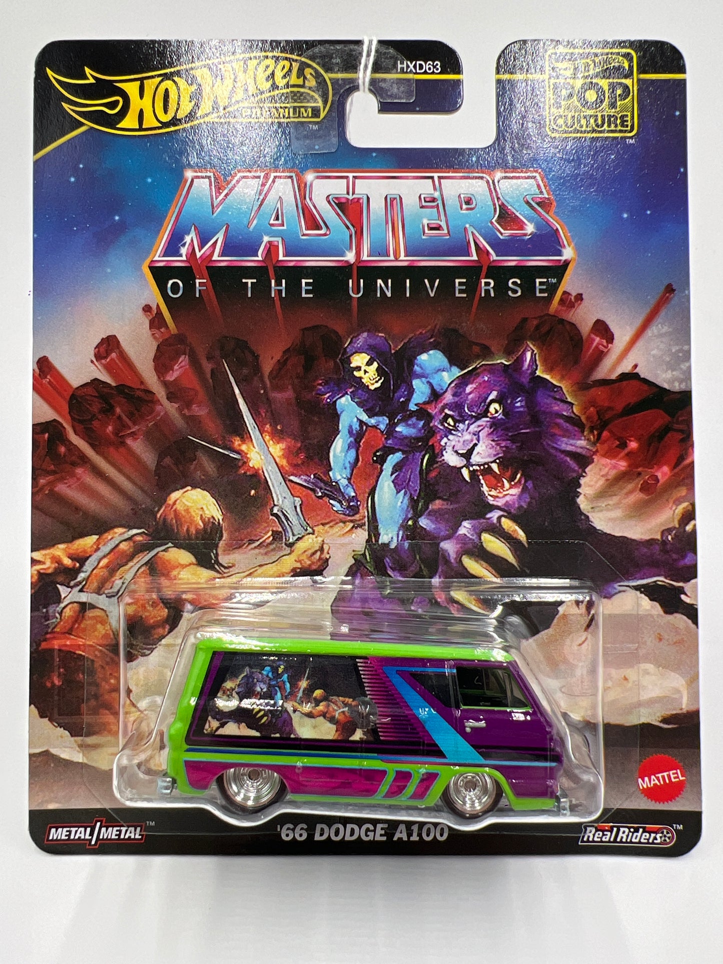2025 Hot Wheels Pop Culture Masters Of The Universe 66 Dodge A100 242F