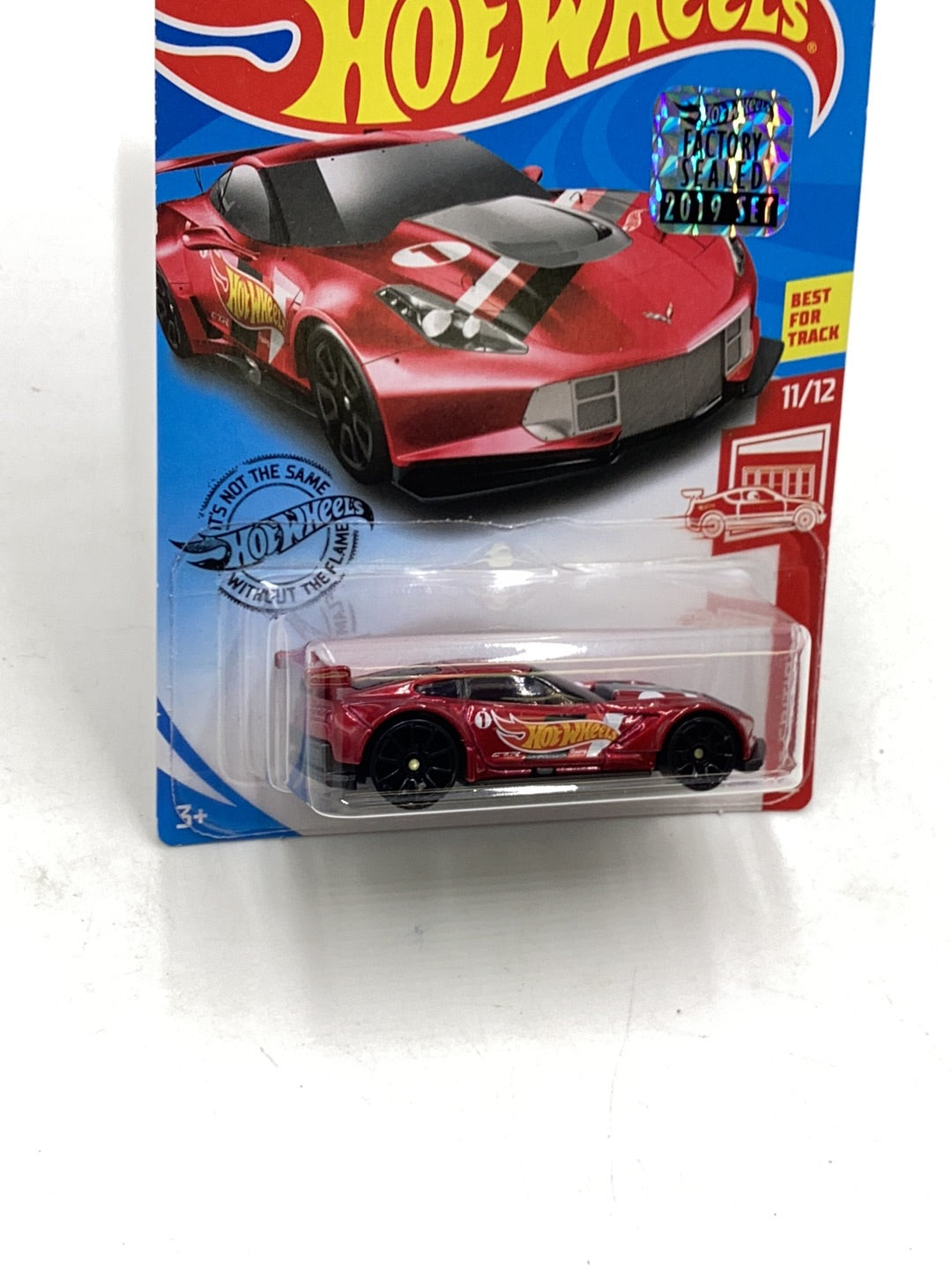 2019 hot wheels #193 Corvette C7.R Red Edition Factory Sealed