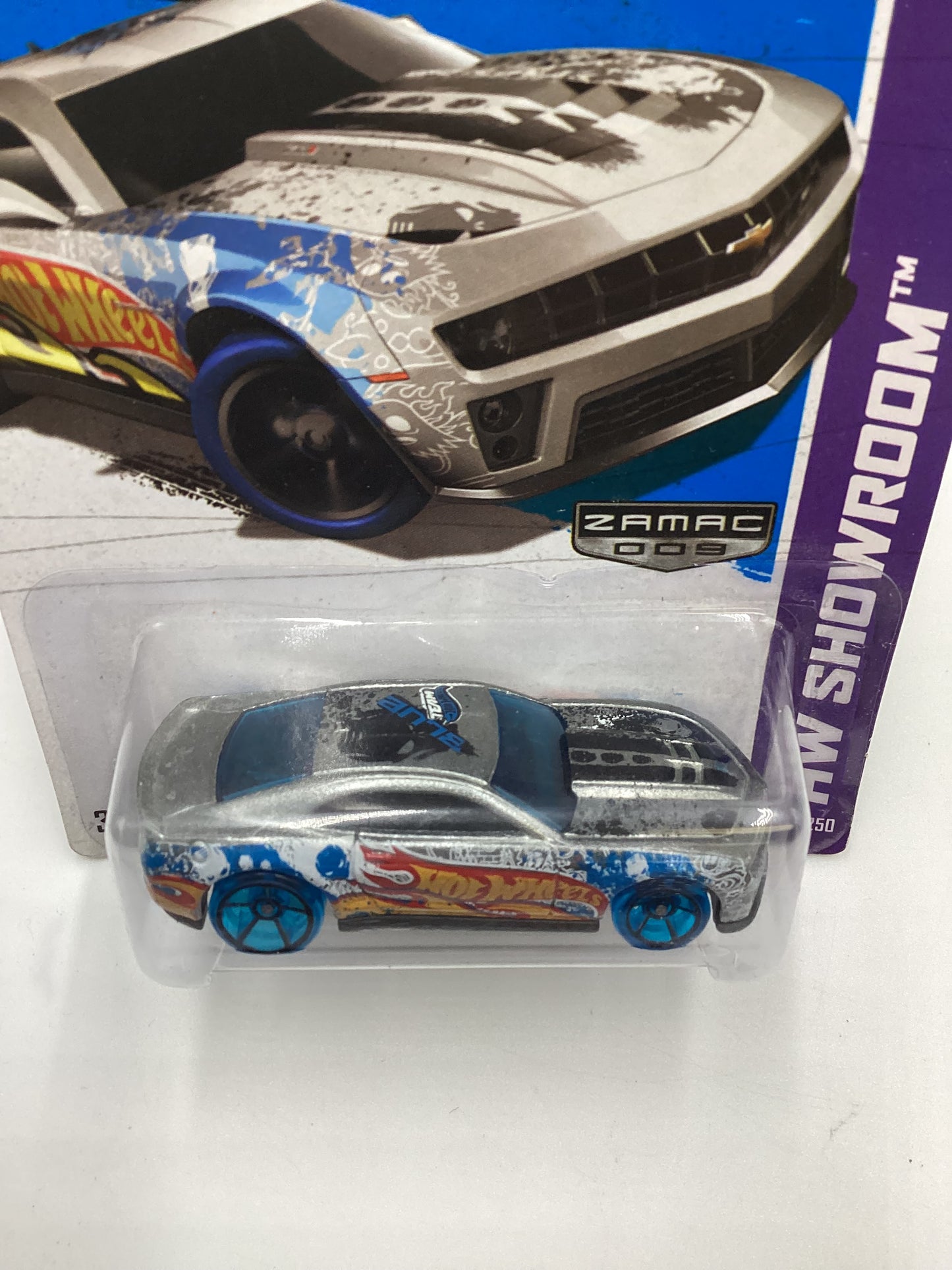 2013 Hot Wheels Zamac #9 #192 12 Camaro ZL1 Walmart Exclusive 149i
