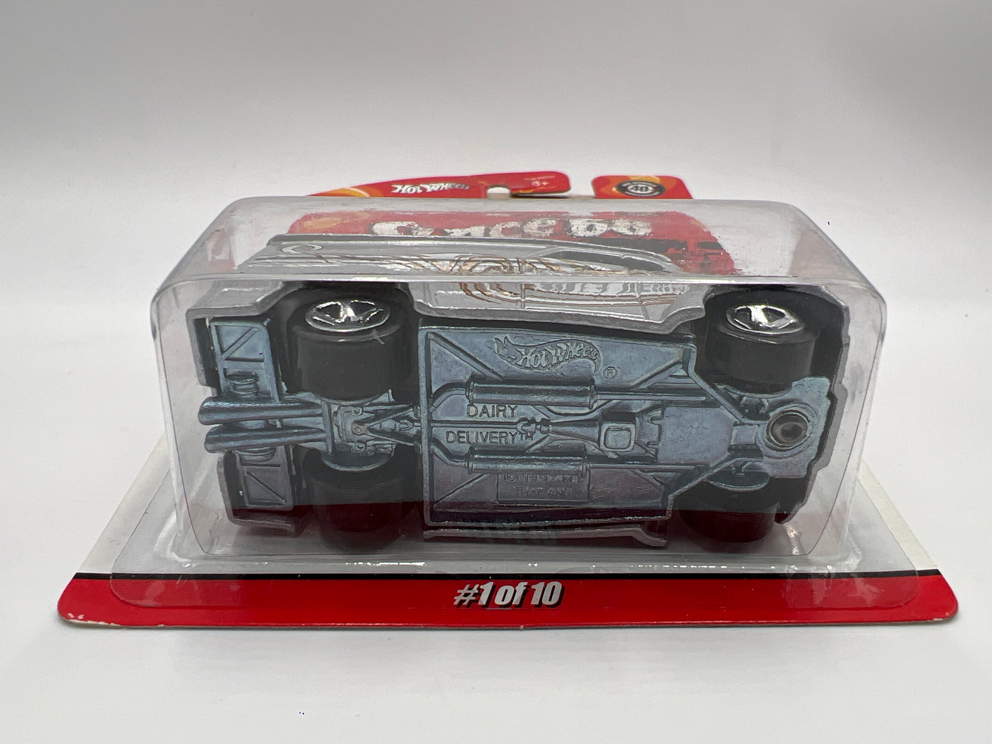 Hot Wheels Since 68 Originals #1 Dairy Delivery Silver W/Protector VHTF