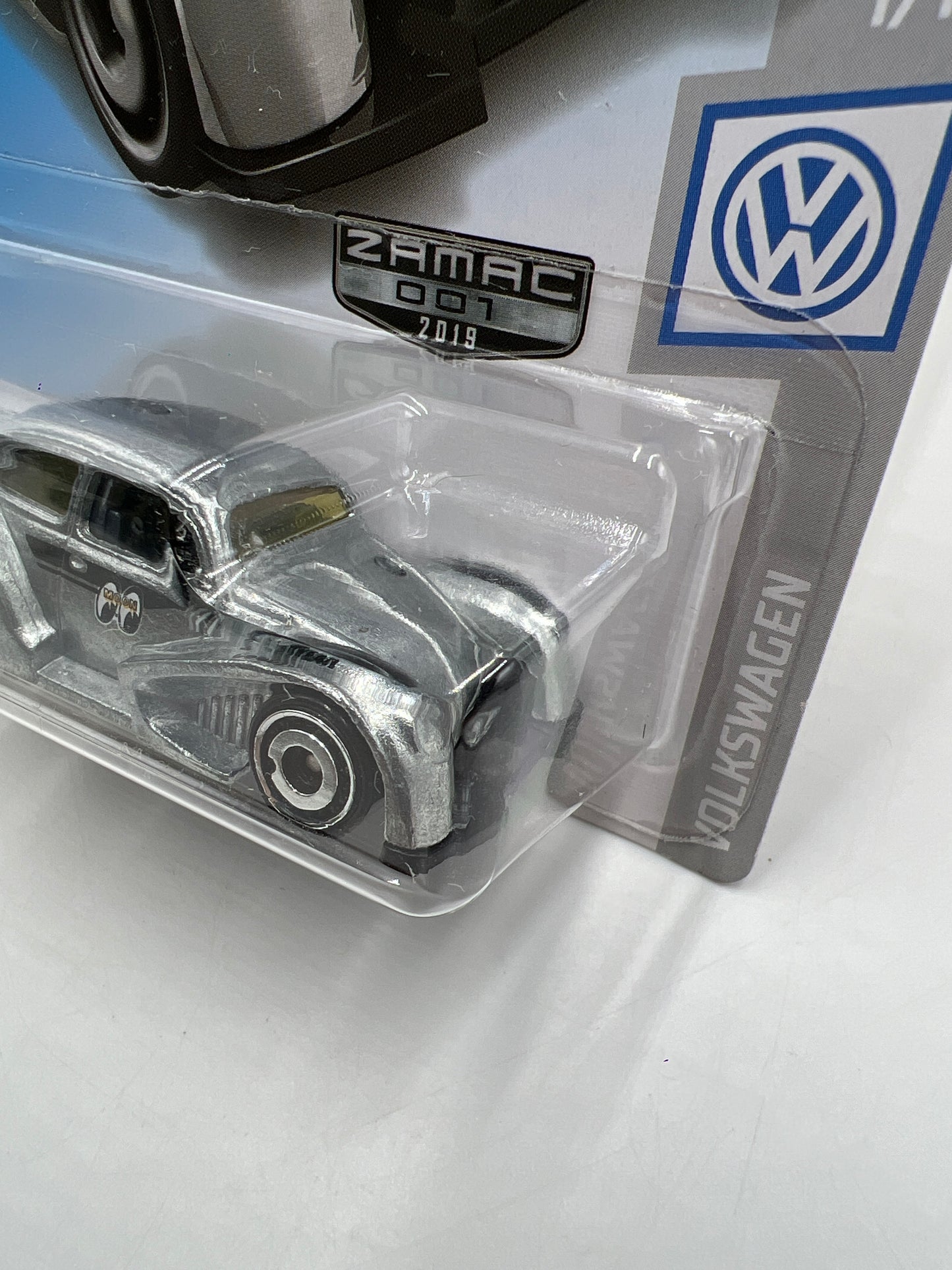 2019 Hot Wheels Factory Sealed Zamac 007 #46 Volkswagen Kafer Racer Mooneyes W/Protector