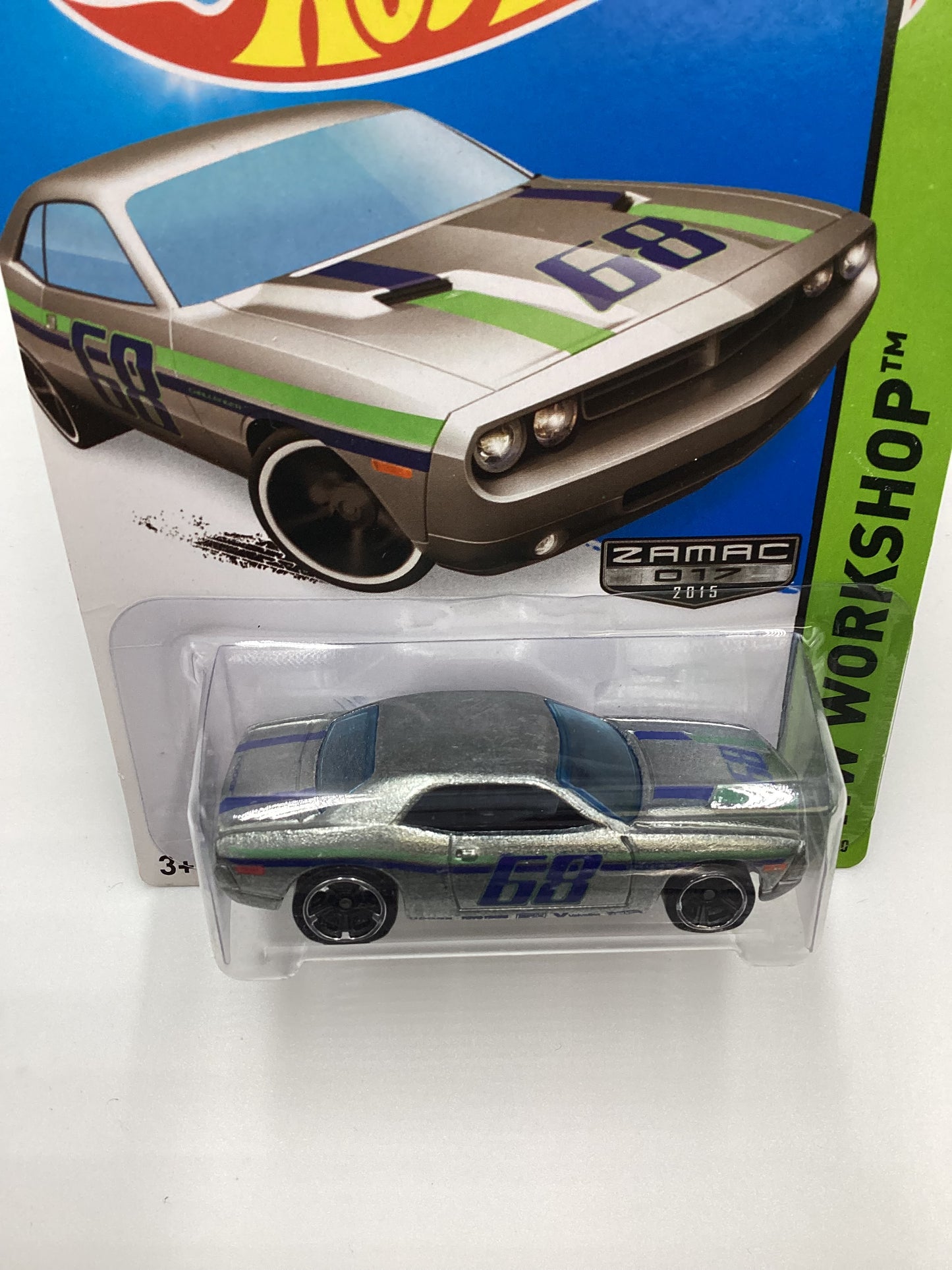2015 Hot Wheels #234 ~ ZAMAC 017 ~ DODGE CHALLENGER CONCEPT