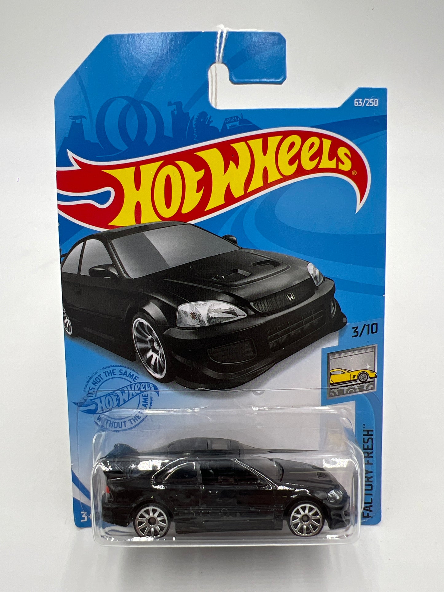 2021 Hot Wheels Factory Fresh  #63 Honda Civic Si Black