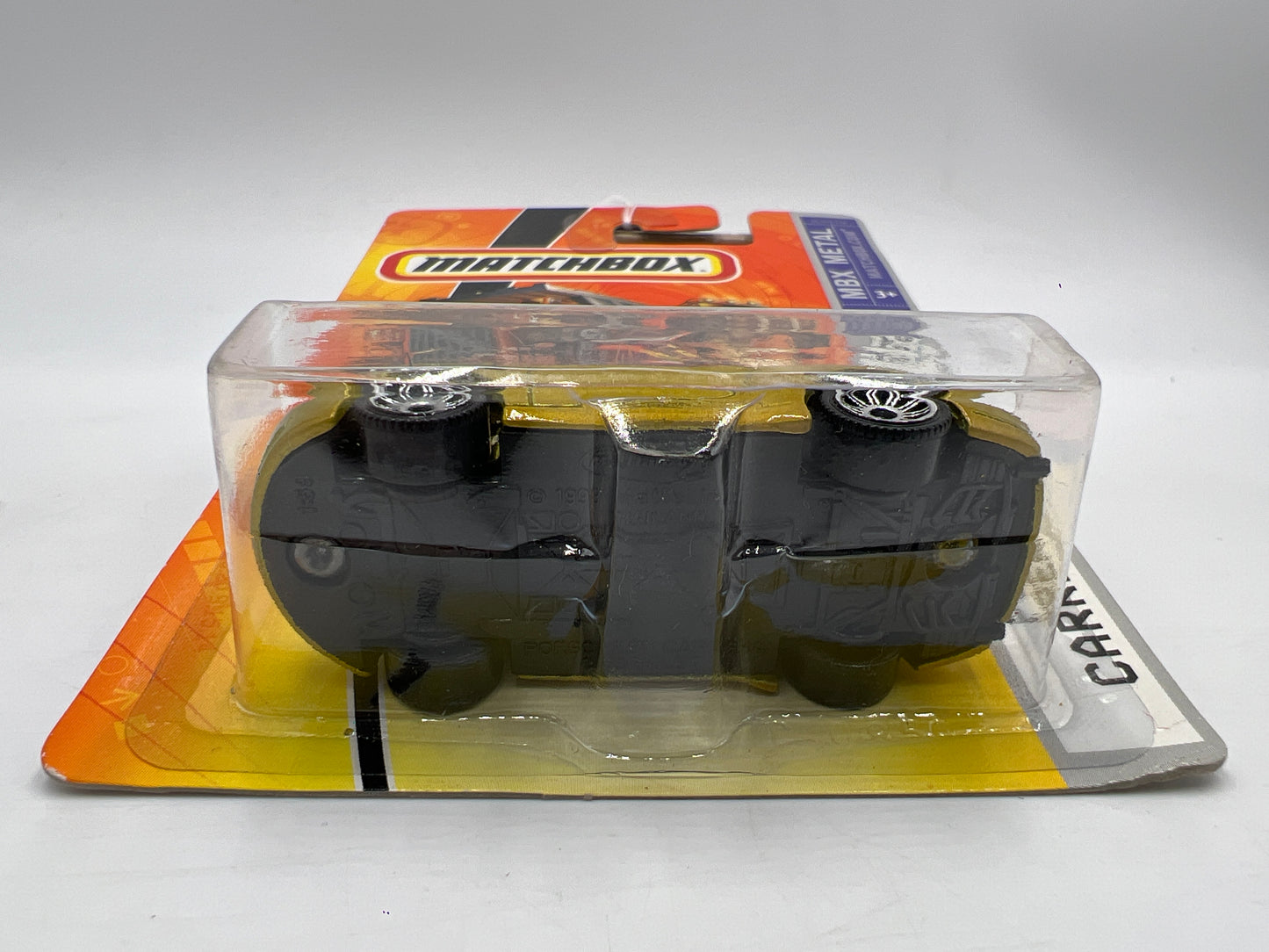 Matchbox MBX Metal #10 Porsche 911 Carrera Cabriolet Gold 209C