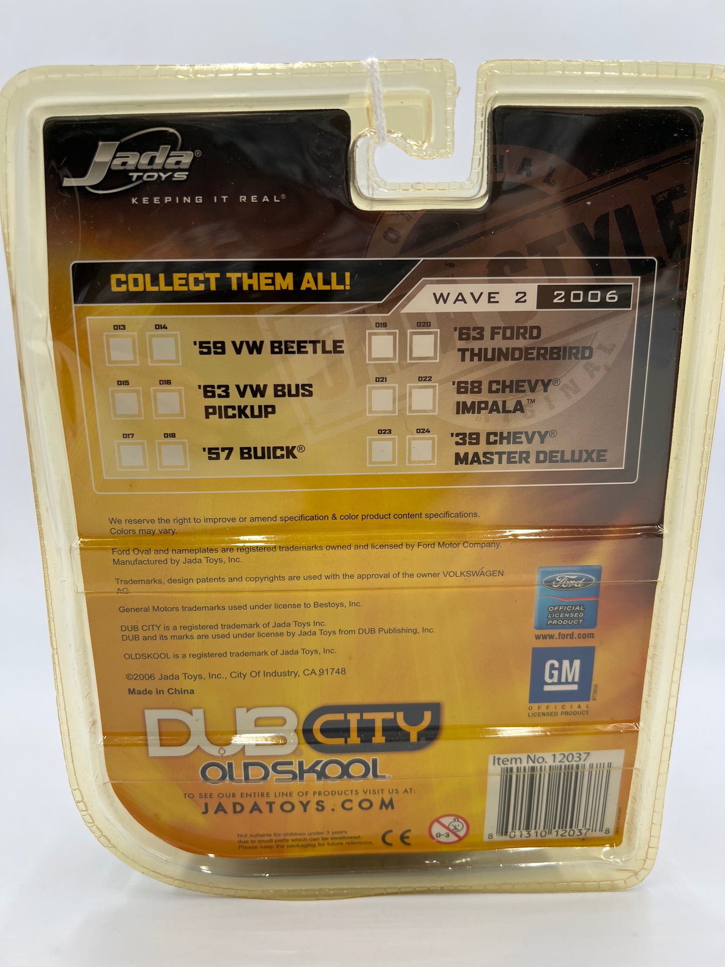 2006 Jada Dub City Old Skool Wave 2 #16 63 VW Bus Pickup Blue SR