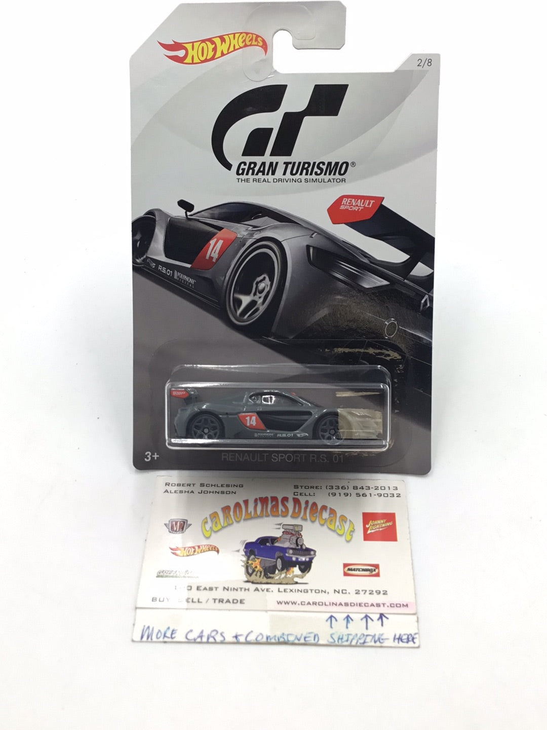 Hot wheels Gran Turismo #2 Renault Sport R.S 01 LL1