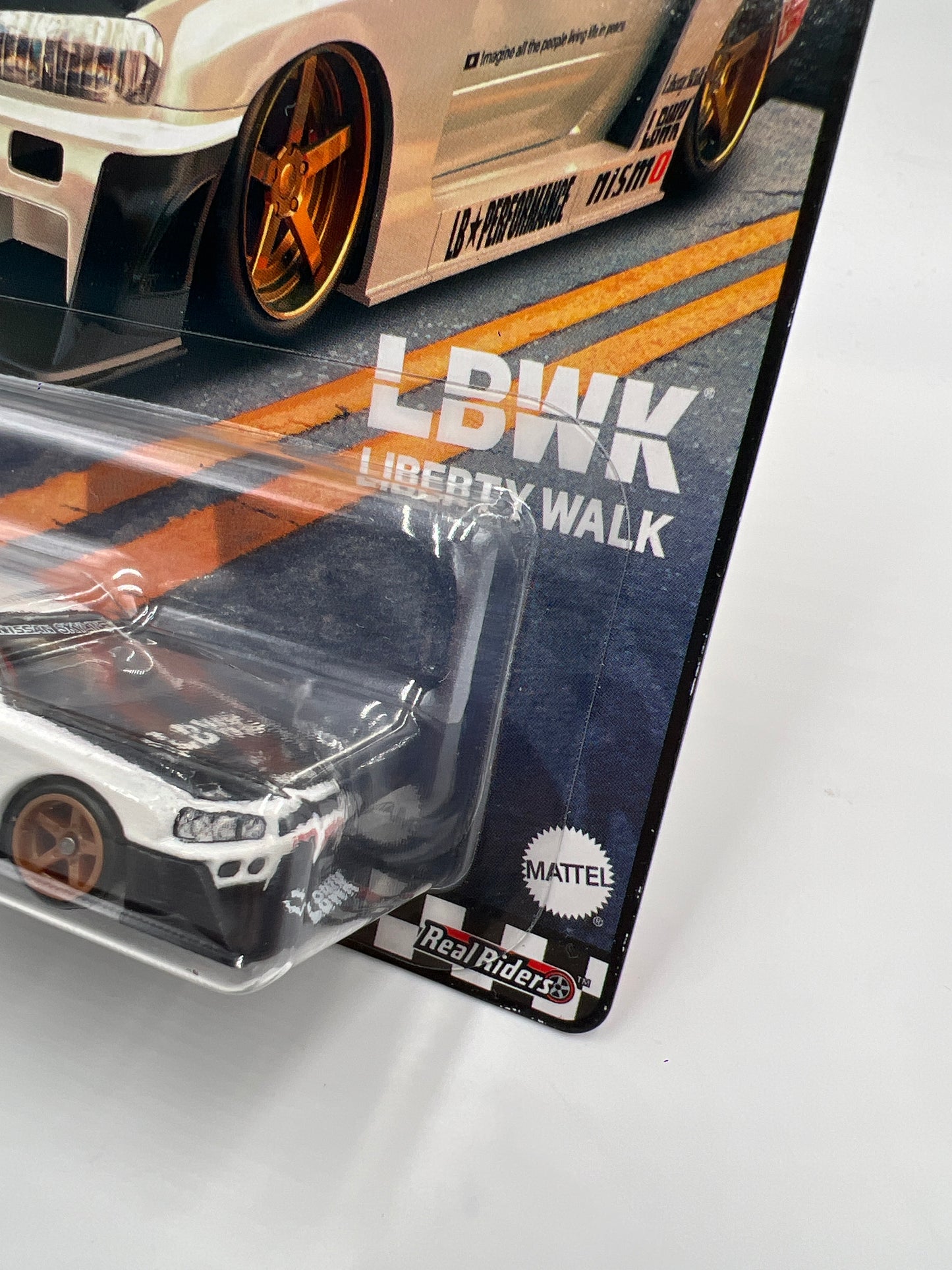 Hot Wheels Premium Boulevard Gold Label LBWK LB-ER34 Super Silhouette Nissan Skyline White 265B