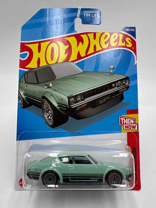 2022 Hot Wheels GameStop Exclusive #180 Nissan Skyline 2000 GT-R Green