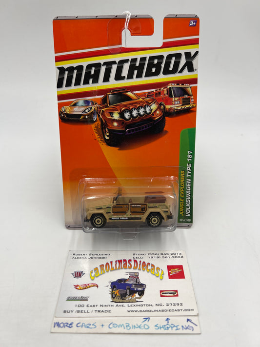 Matchbox Jungle Explorers #98 Volkswagen Type 181 216N