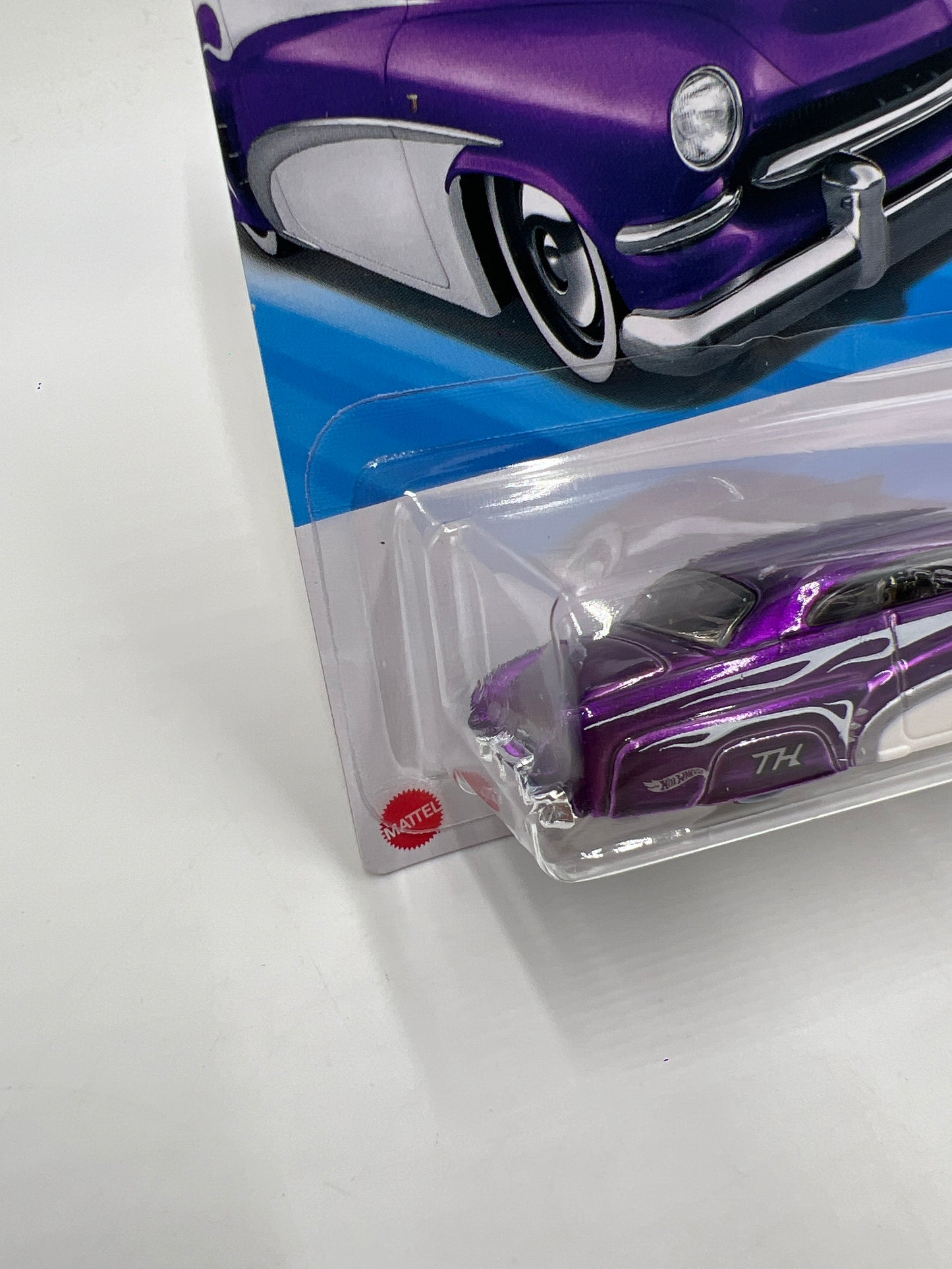 2025 Hot Wheels B Case Super Treasure Hunt #46 Hirohata Merc Purple W/Protector