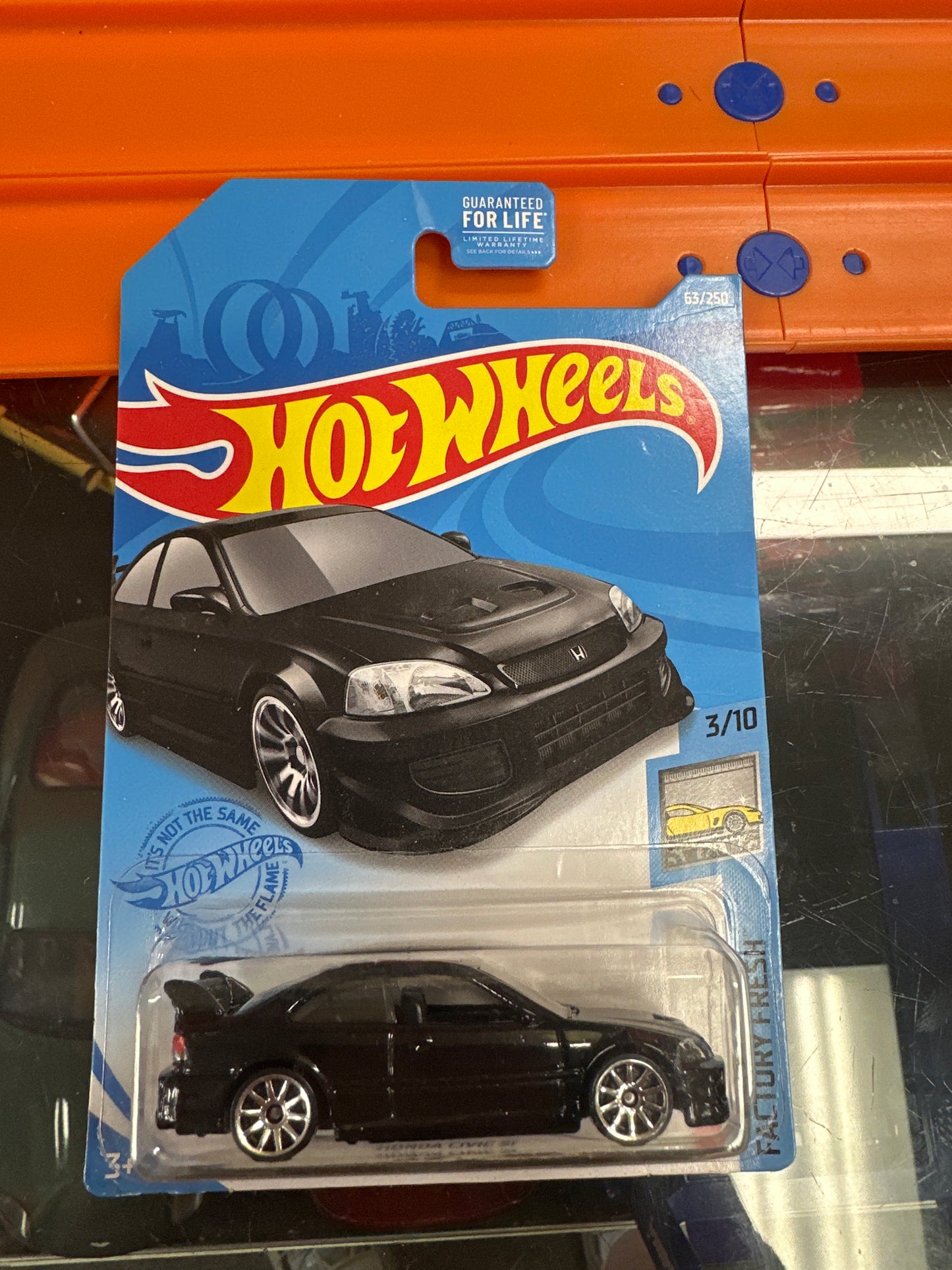 2021 Hot Wheels Factory Fresh #63 Honda Civic Si Black see description