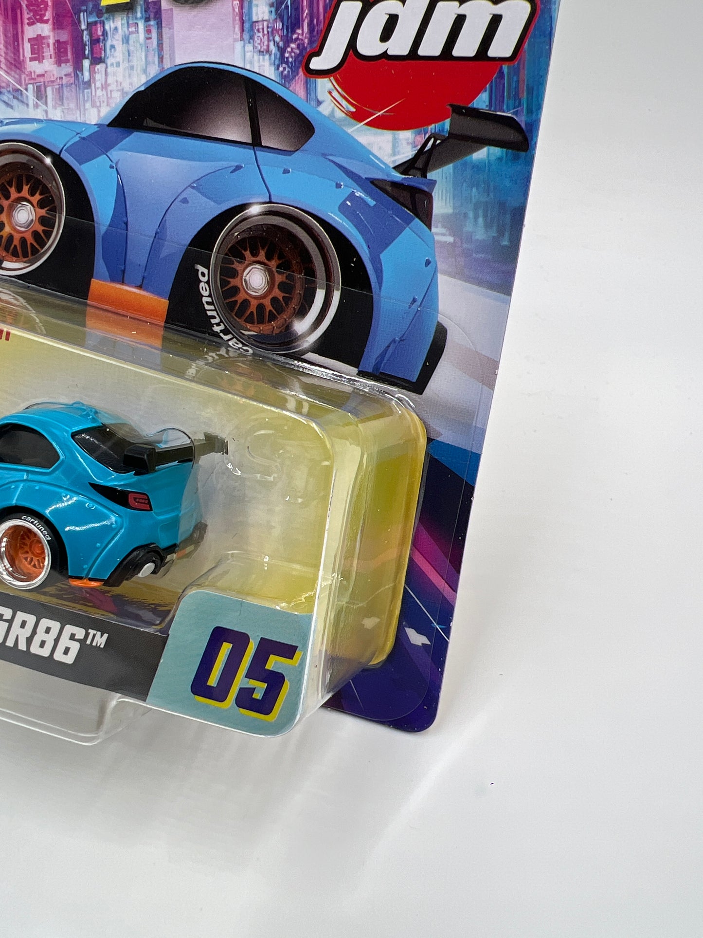 2025 MGA Car Tuned JDM Series 1 #5 22 Toyota GR86 Blue