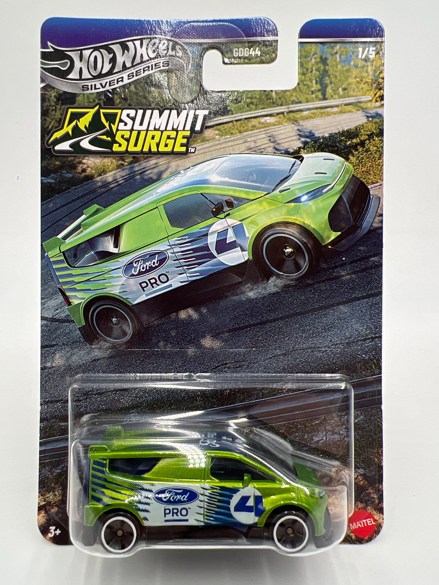 2026 Hot Wheels Silver Series Summit Surge #1 Ford Performance Supervan 4 Green