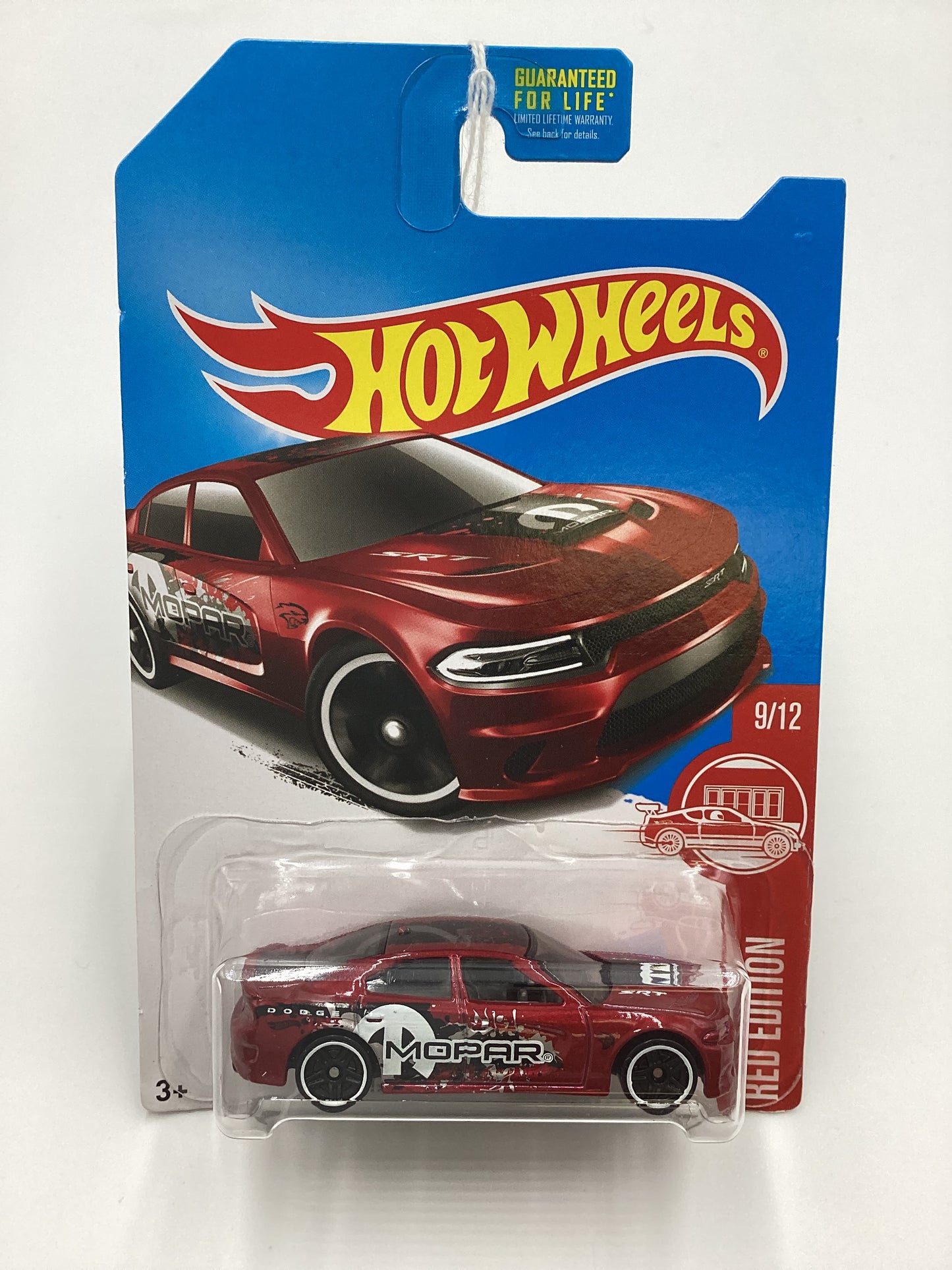 2016 Hot Wheels 15 Dodge Charger SRT Red Edition Cracked Blister 148D