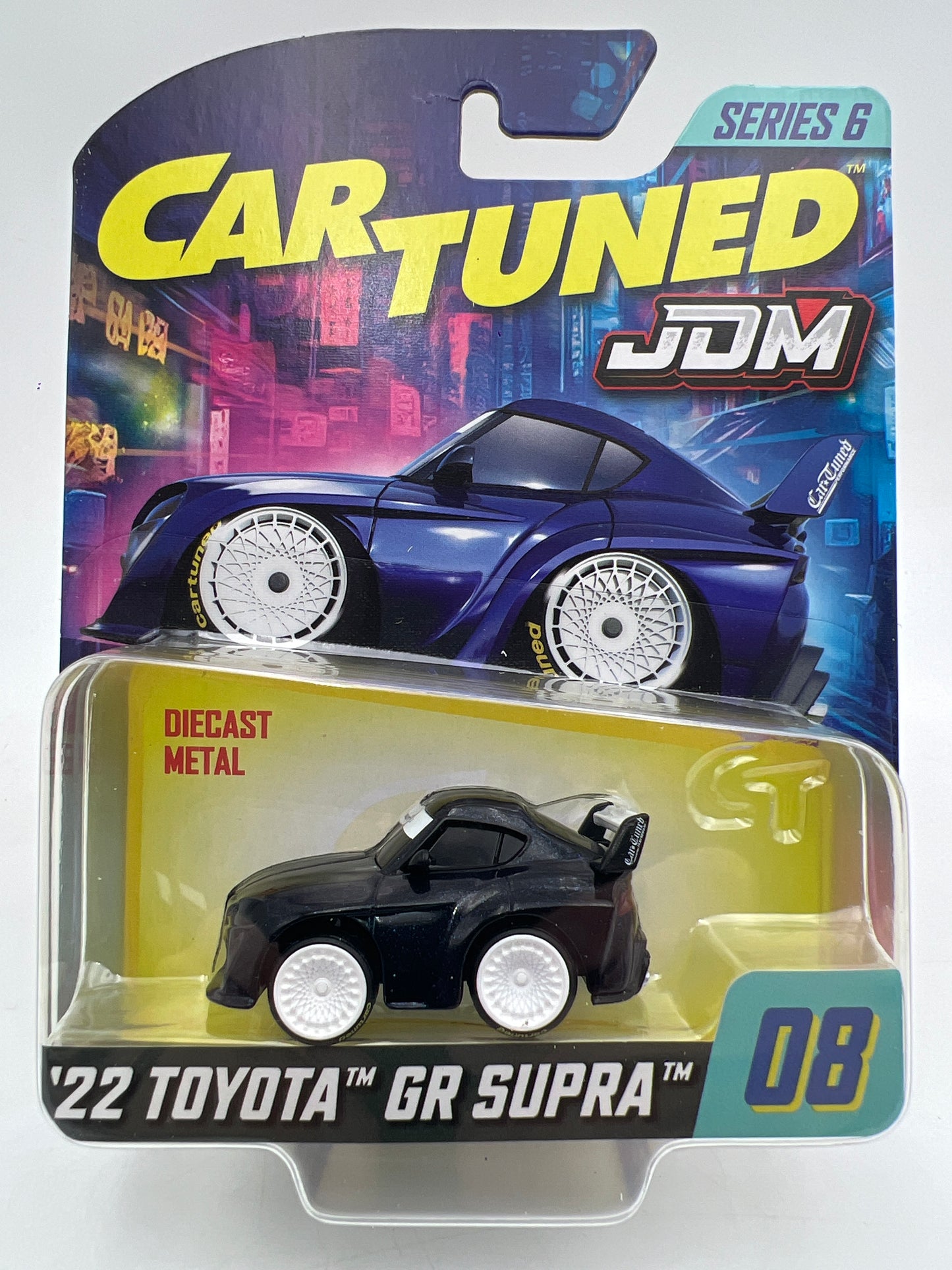 MGA Car Tuned JDM Series 6 #8 22 Toyota GR Supra