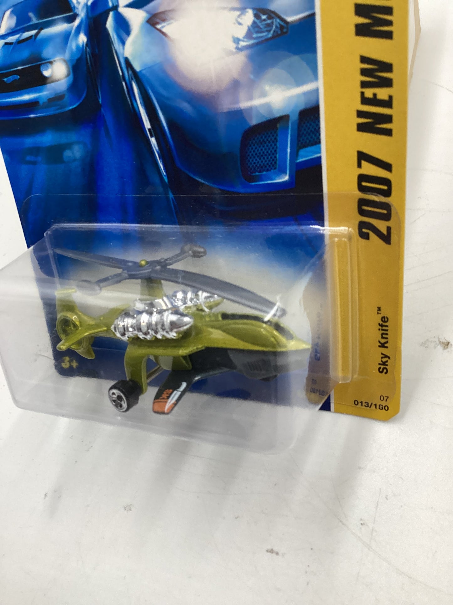 2007 Hot Wheels New Models #13 Sky Knife Green