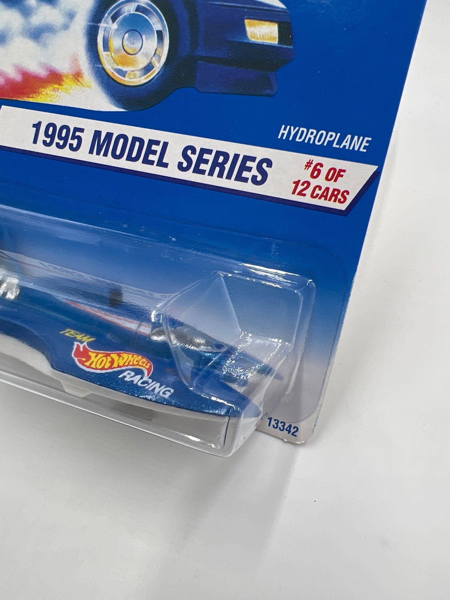 Hot Wheels 30 Years 1995 Authentic Commemorative Replica Model Series Hydroplane Blue SR