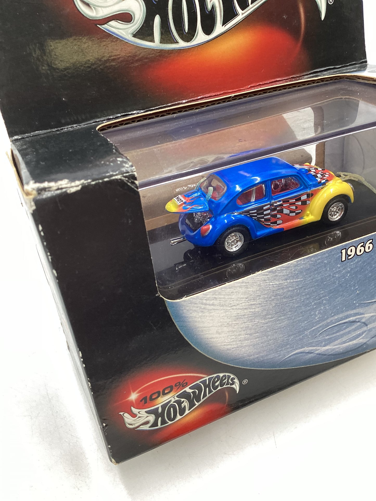Hot Wheels 100% Black Box VW Bug Blue