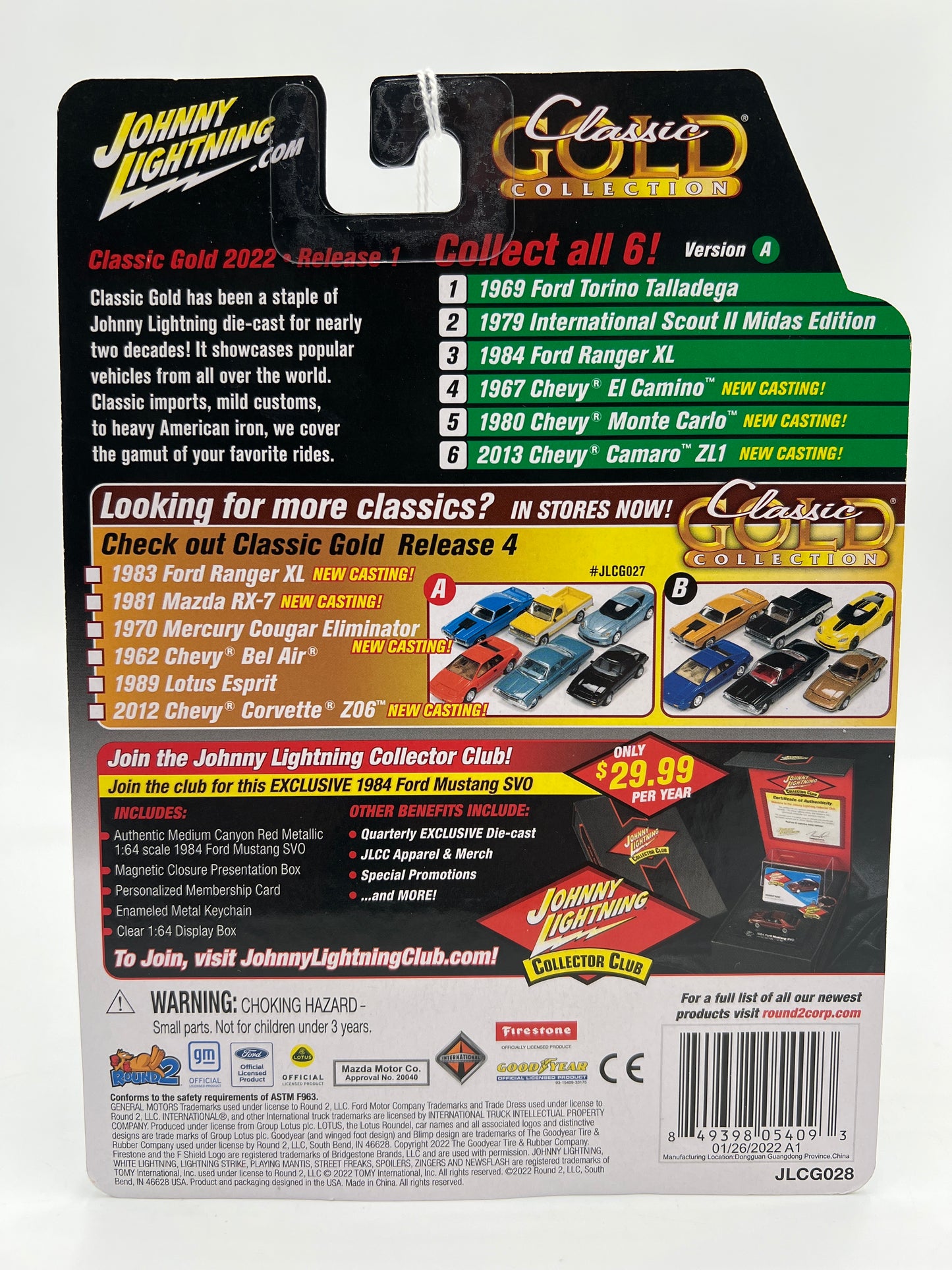 Johnny Lightning Classic Gold White Lightning Chase 1980 Chevy Monte Carlo Dark Red