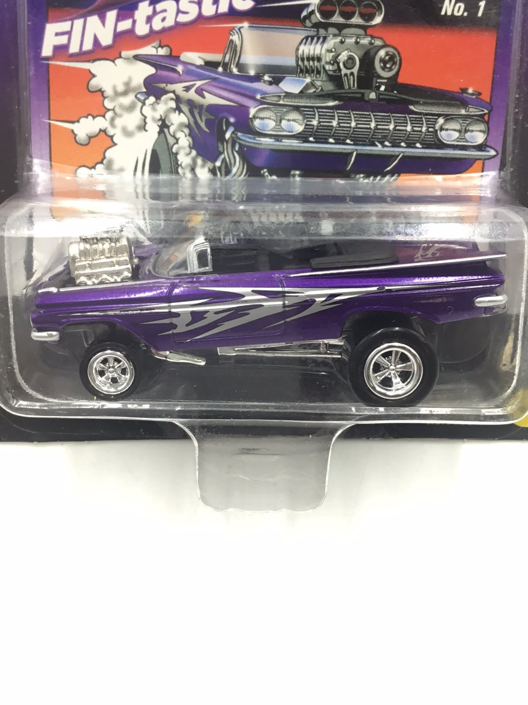 Johnny lightning zingers 1959 Chevy Impala convertible version B NN2