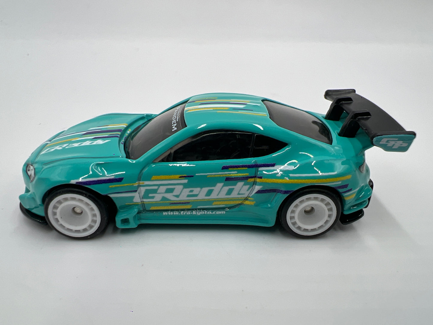 Hot Wheels 1/64 Premium Diorama Set Pandem Subaru BRZ GReddy Light Blue Loose