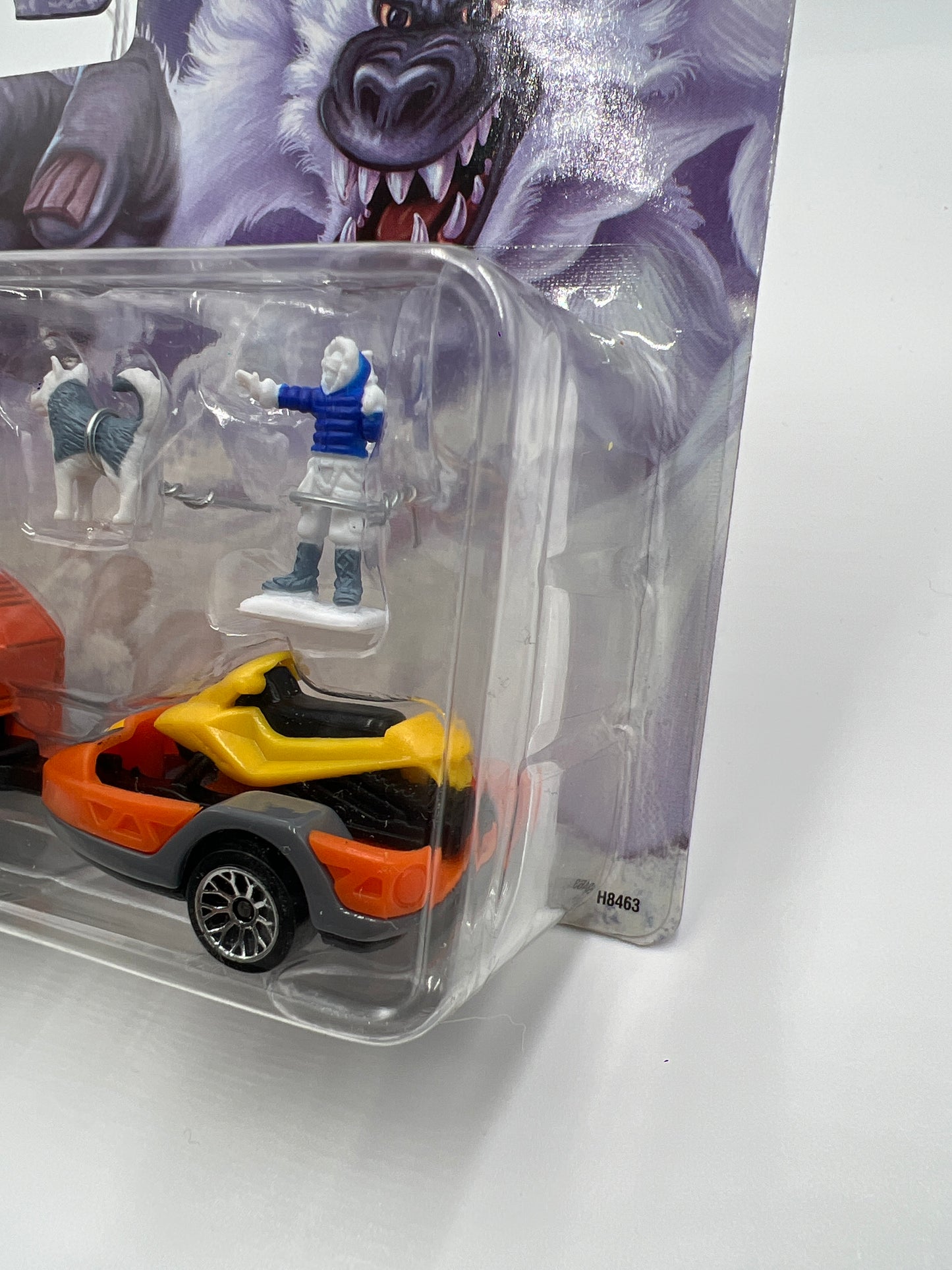 Matchbox Hitch N Haul Snow Attack Snow Truck & Snowmobile