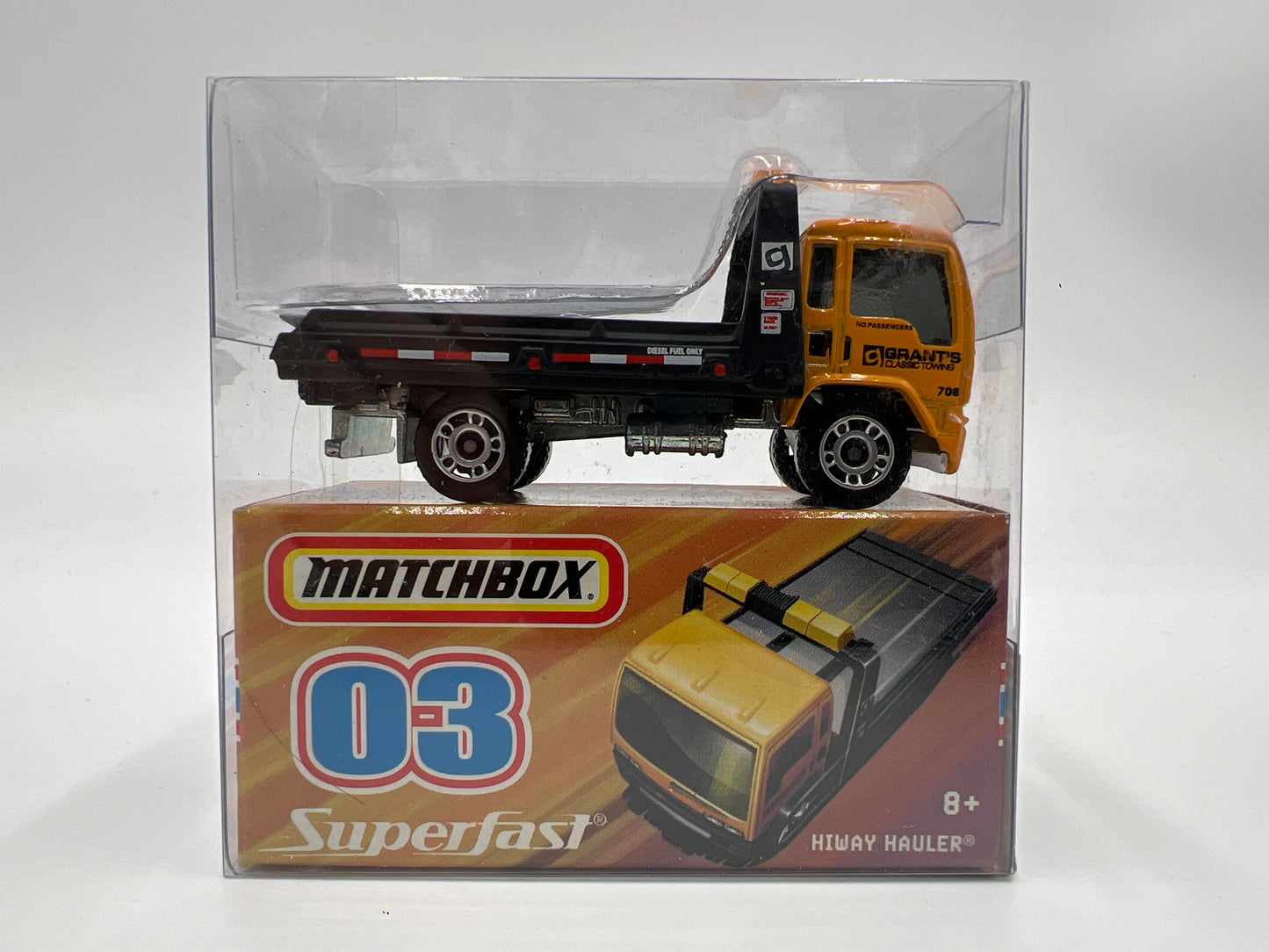 Matchbox Superfast #3 Hiway Hauler Yellow