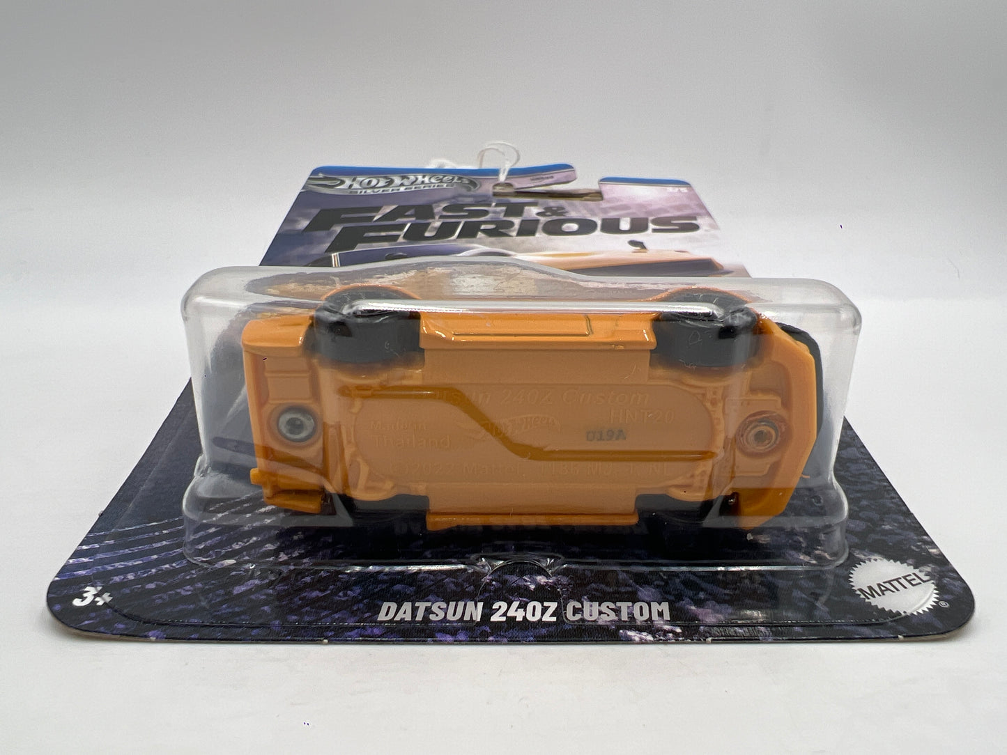 Hot Wheels Silver Series Fast & Furious Racing Course #3 Datsun 240Z Custom Yellow 161K