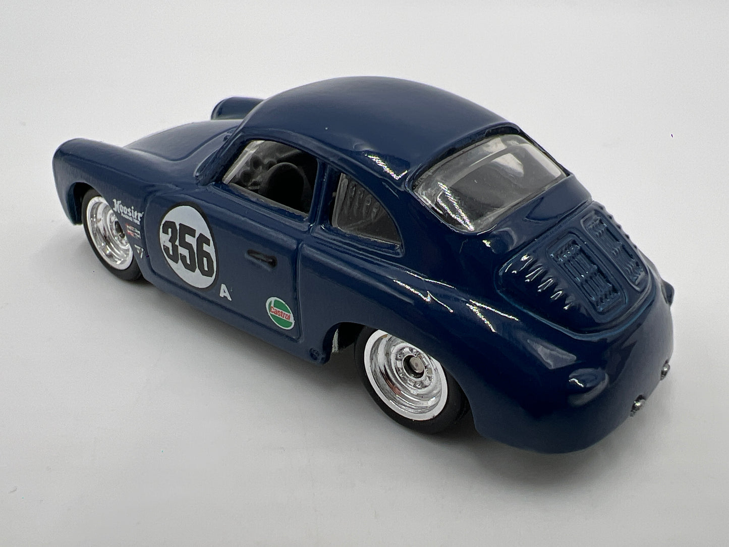 Hot Wheels Premium Air Cooled Porsche 356A Outlaw Blue Loose